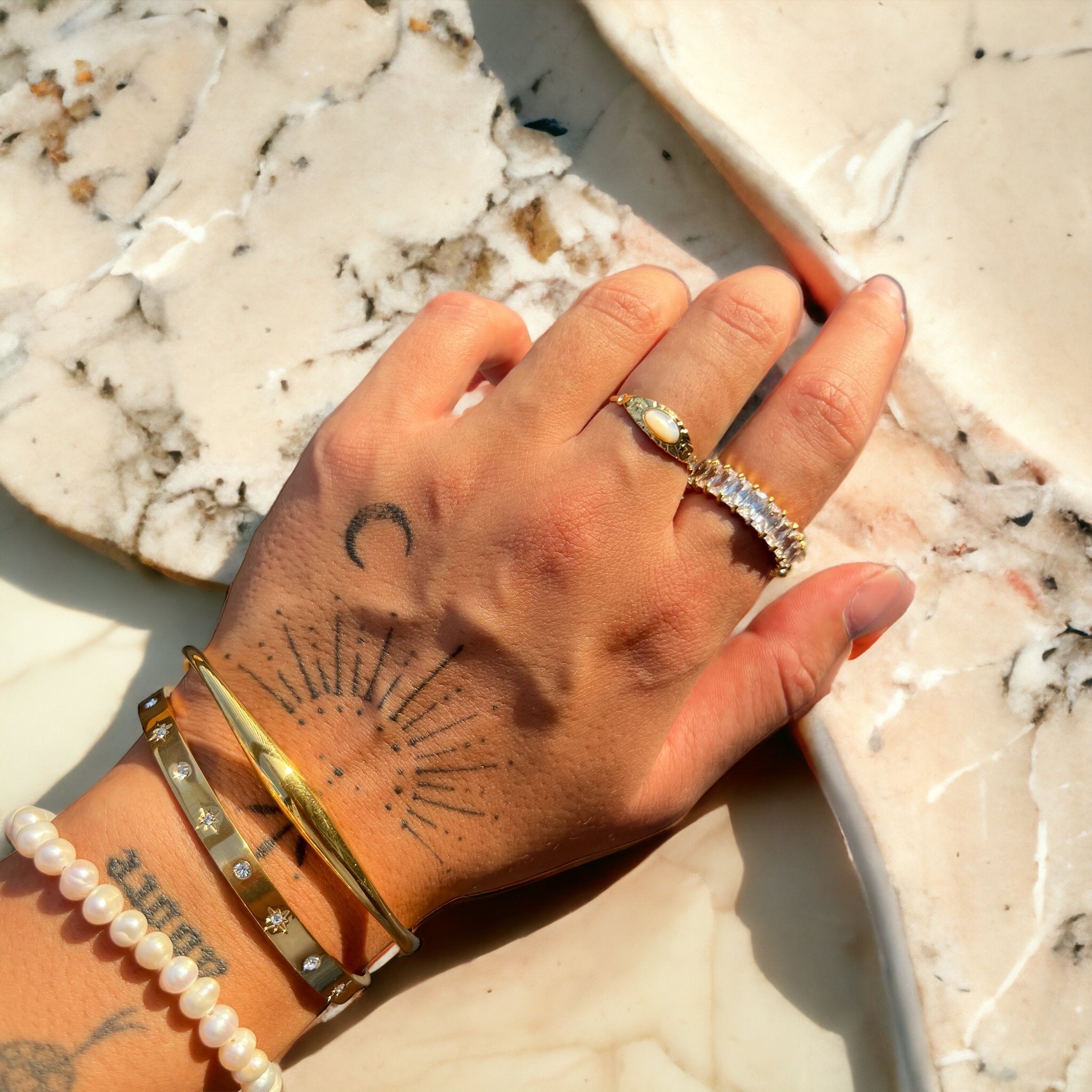 Rebekah | Crystal Stackable Ring