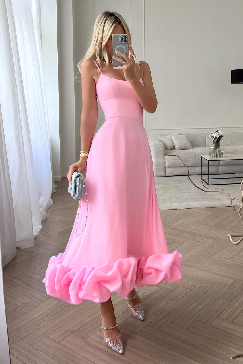 Grace | Flowing Elegant Midi Dress