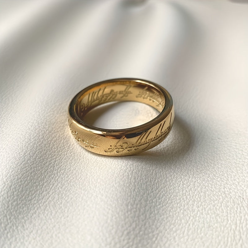 Fern | Gold Plated Statement Ring