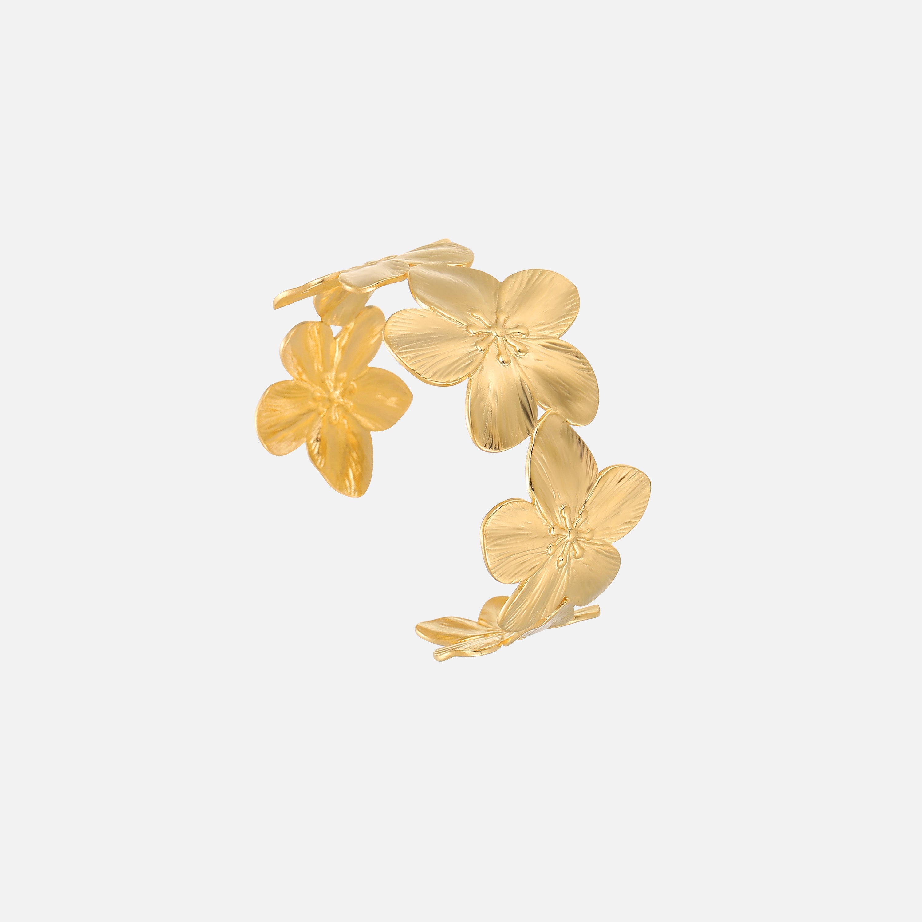 Yolanthe | Floral Cuff Bracelet
