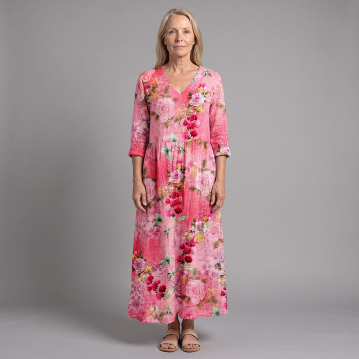 Cressida | Floral Summer Midi Dress