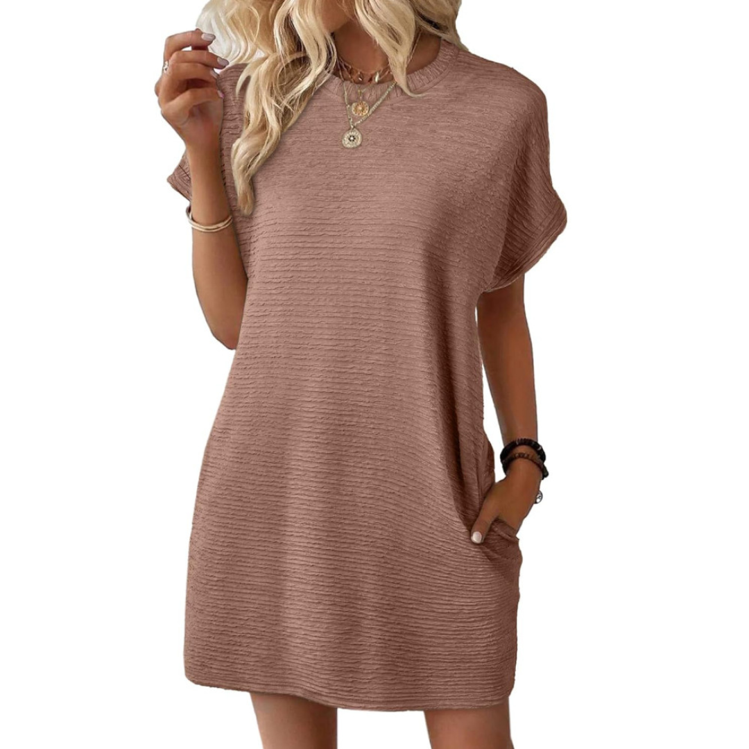 Jagger | Casual Round Neck Summer Dress