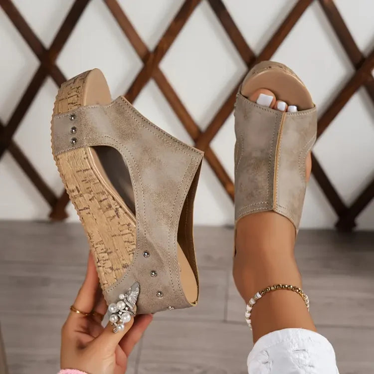 Madelene | Wedge Heel Sandals