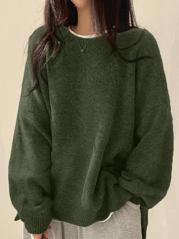 Céleste | Cozy Round Neck Knit Sweater