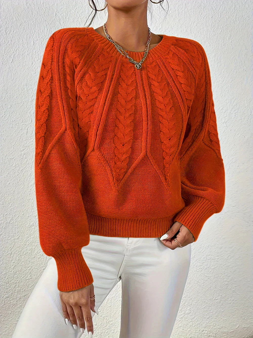 Camille | Classic Cotton-Blend Comfort Sweater
