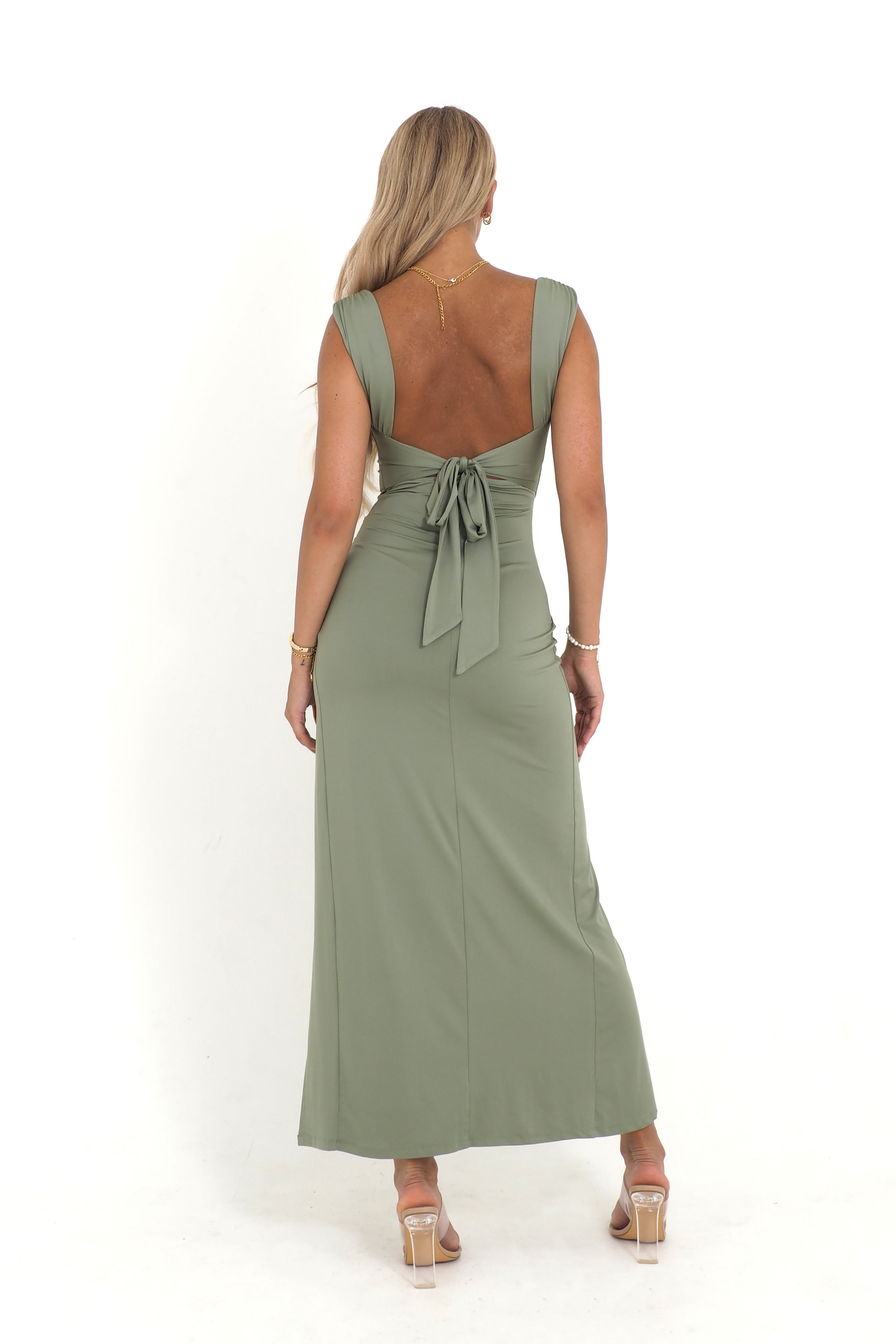 Becca | Elegant Stretch Midi Dress
