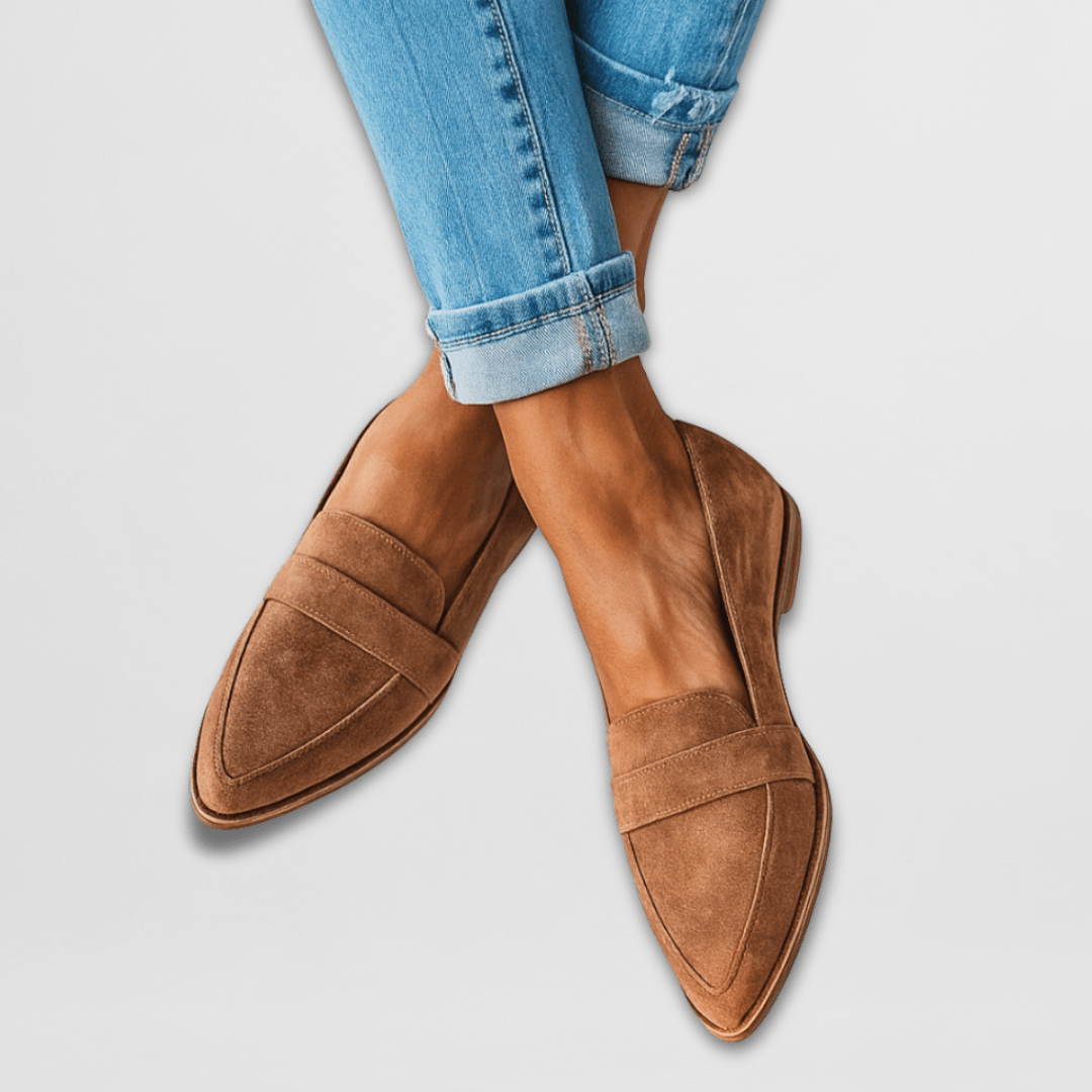 Agnes | Soft Suede Orthopedic Slippers