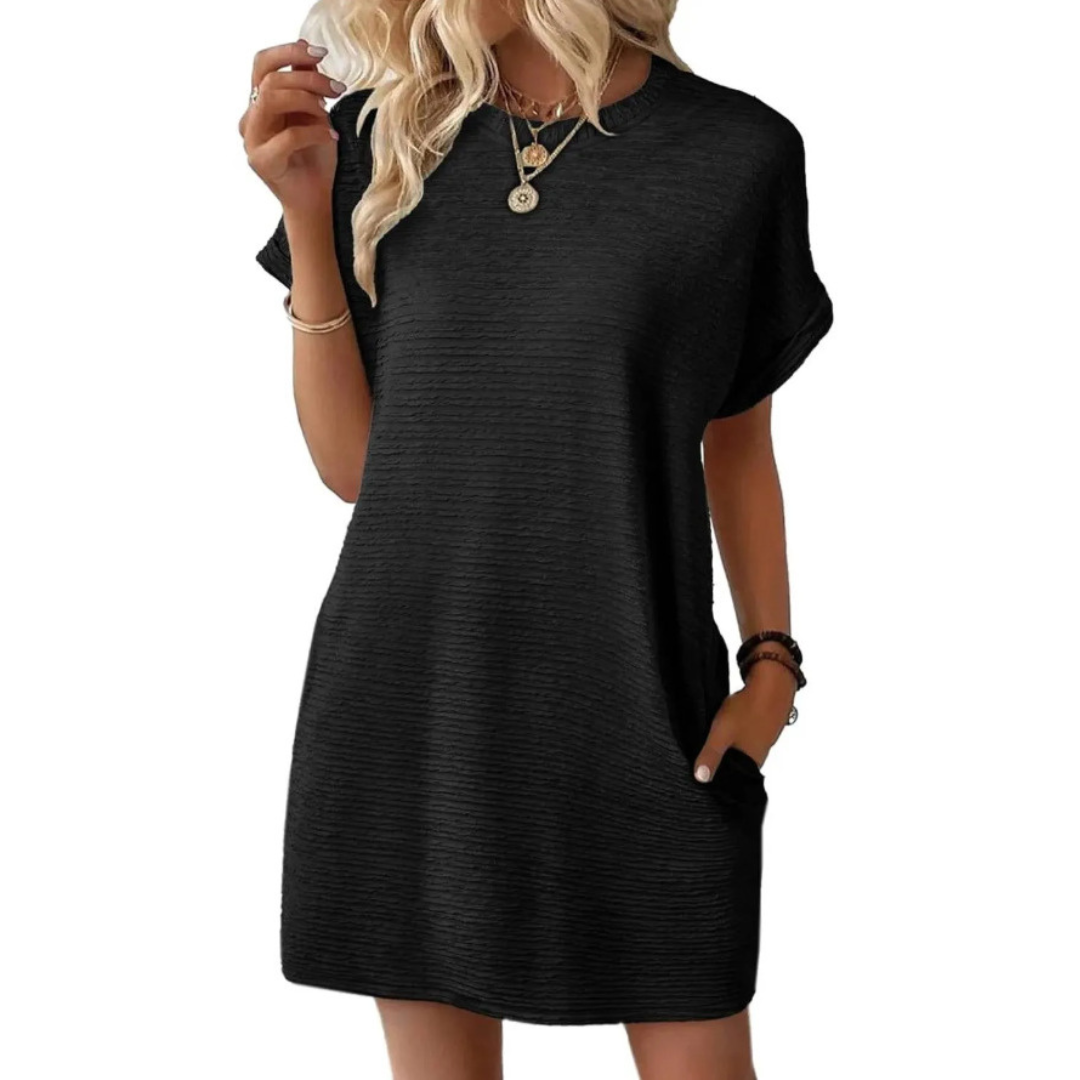 Jagger | Casual Round Neck Summer Dress