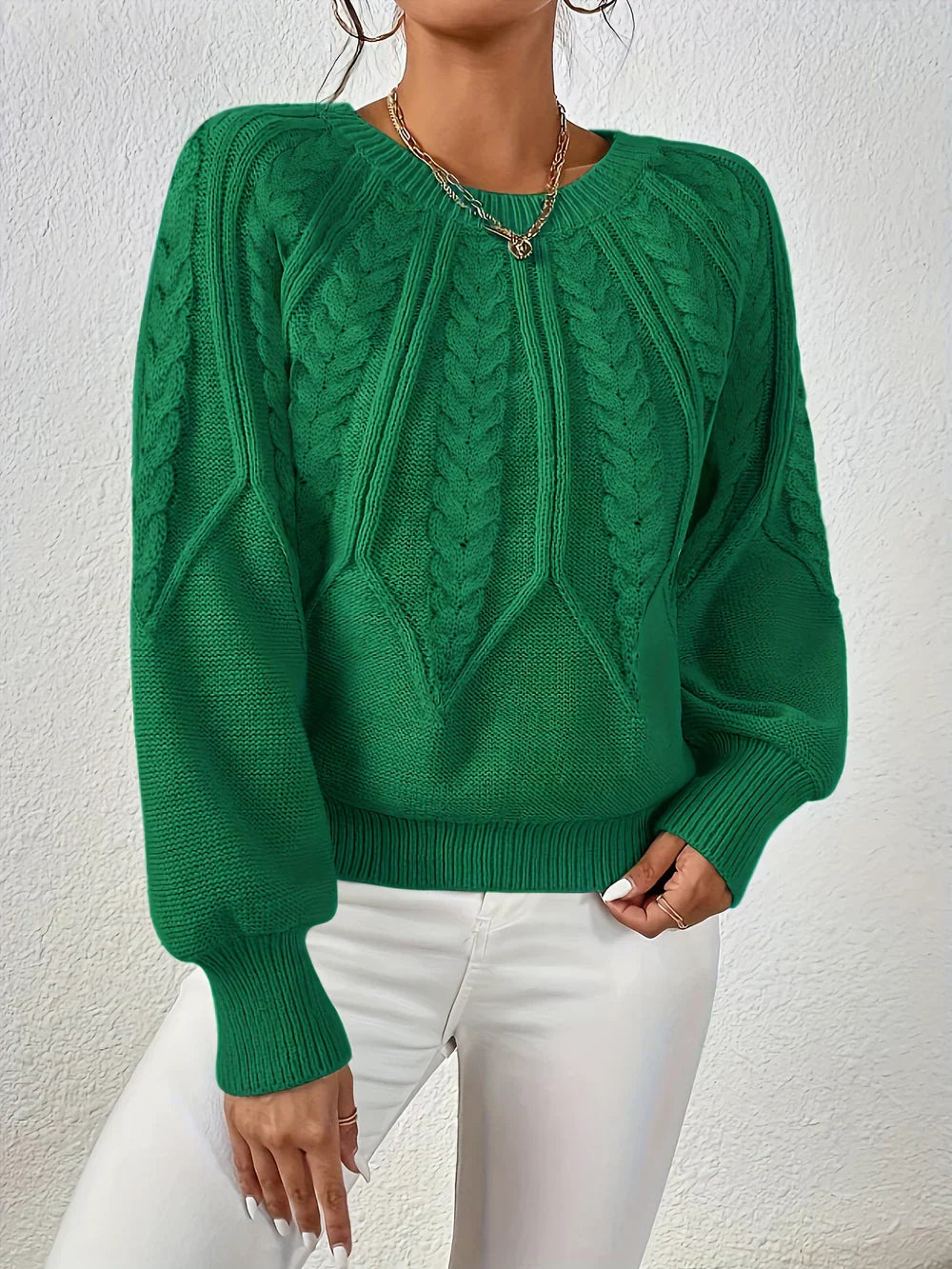 Camille | Classic Cotton-Blend Comfort Sweater