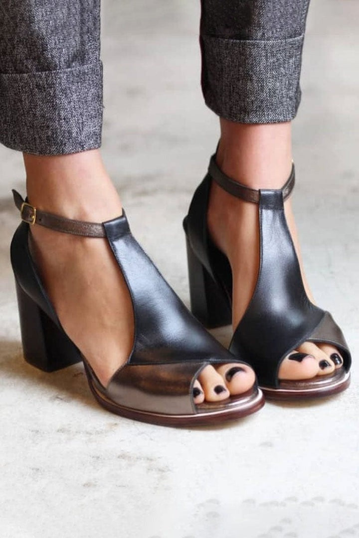 Geraldine | Modern Block Heel
