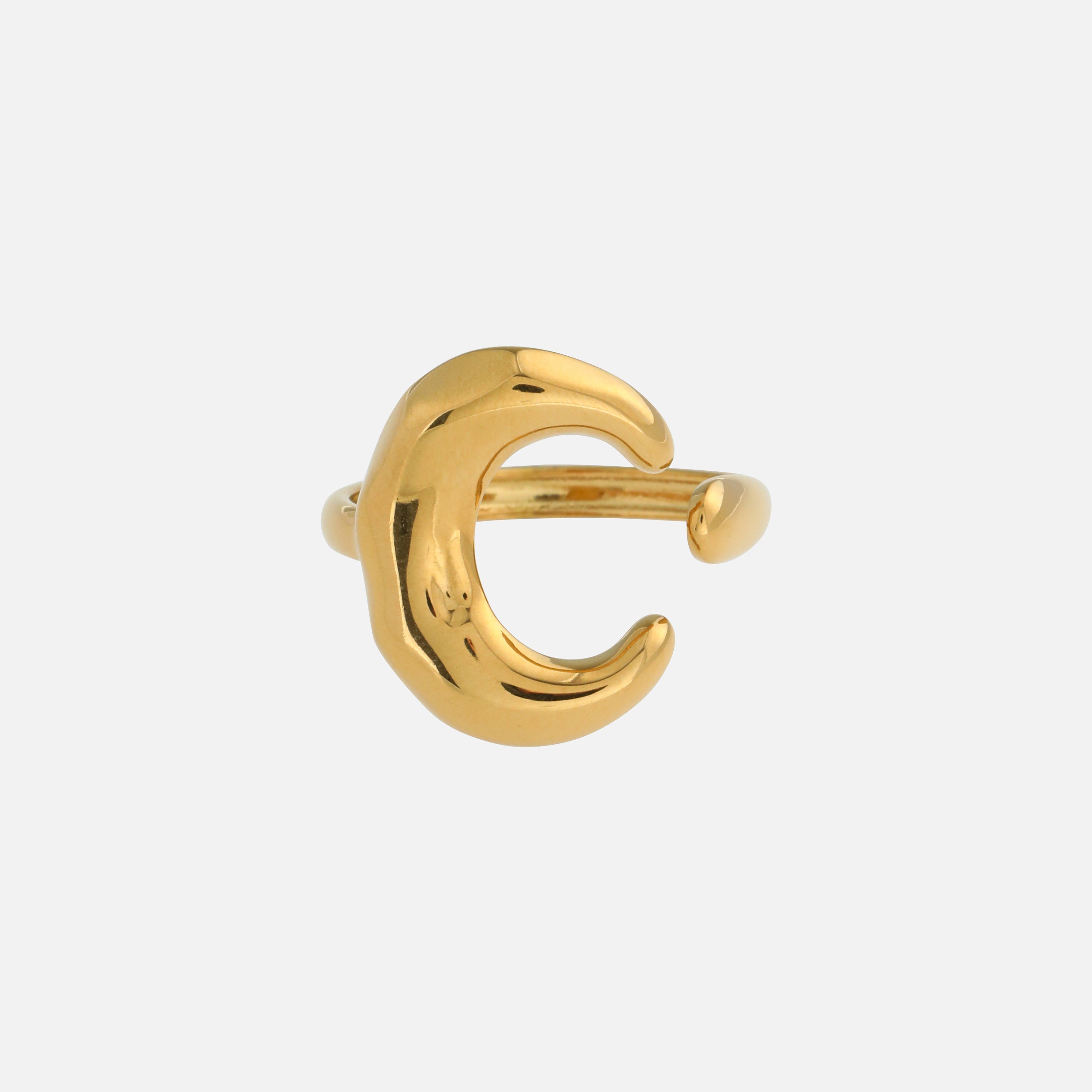 Hannelore | Crescent Moon Ring