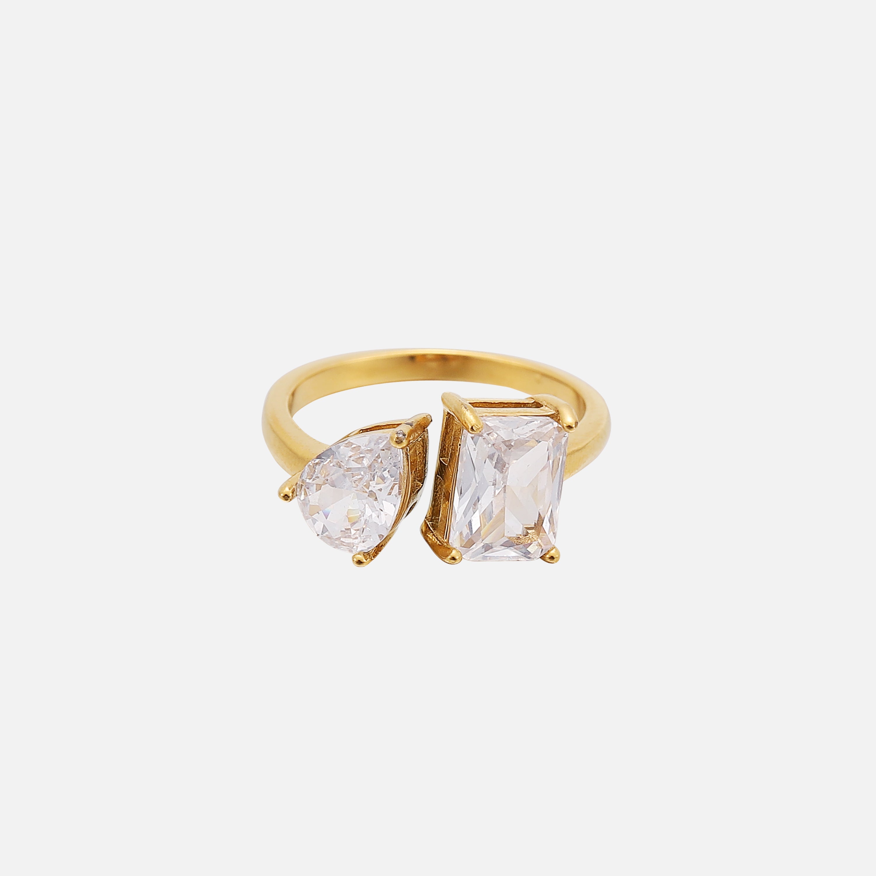Vincenza | Adjustable Crystal Ring