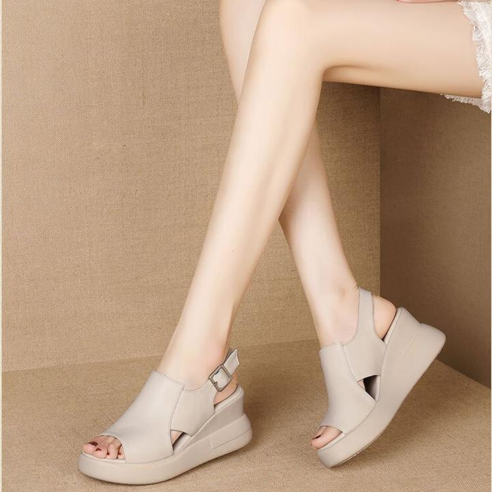 Ila | Orthopedic Wedge Slingback Sandals