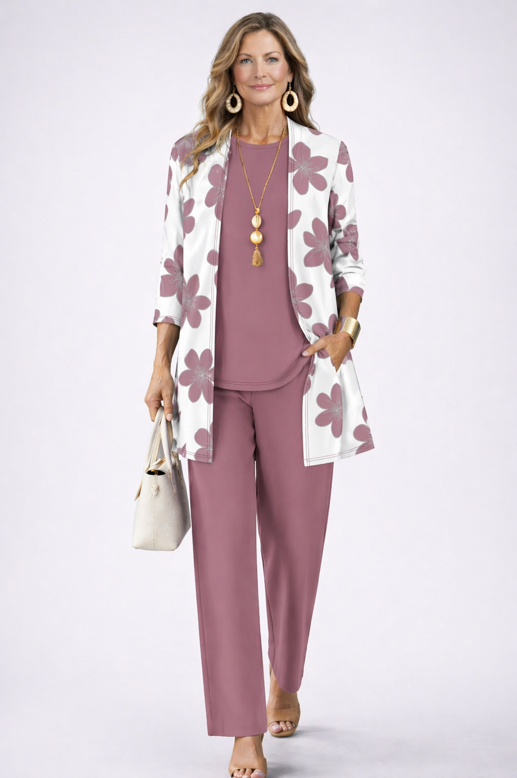 Monroe | Three-Piece Set in Natural Tones