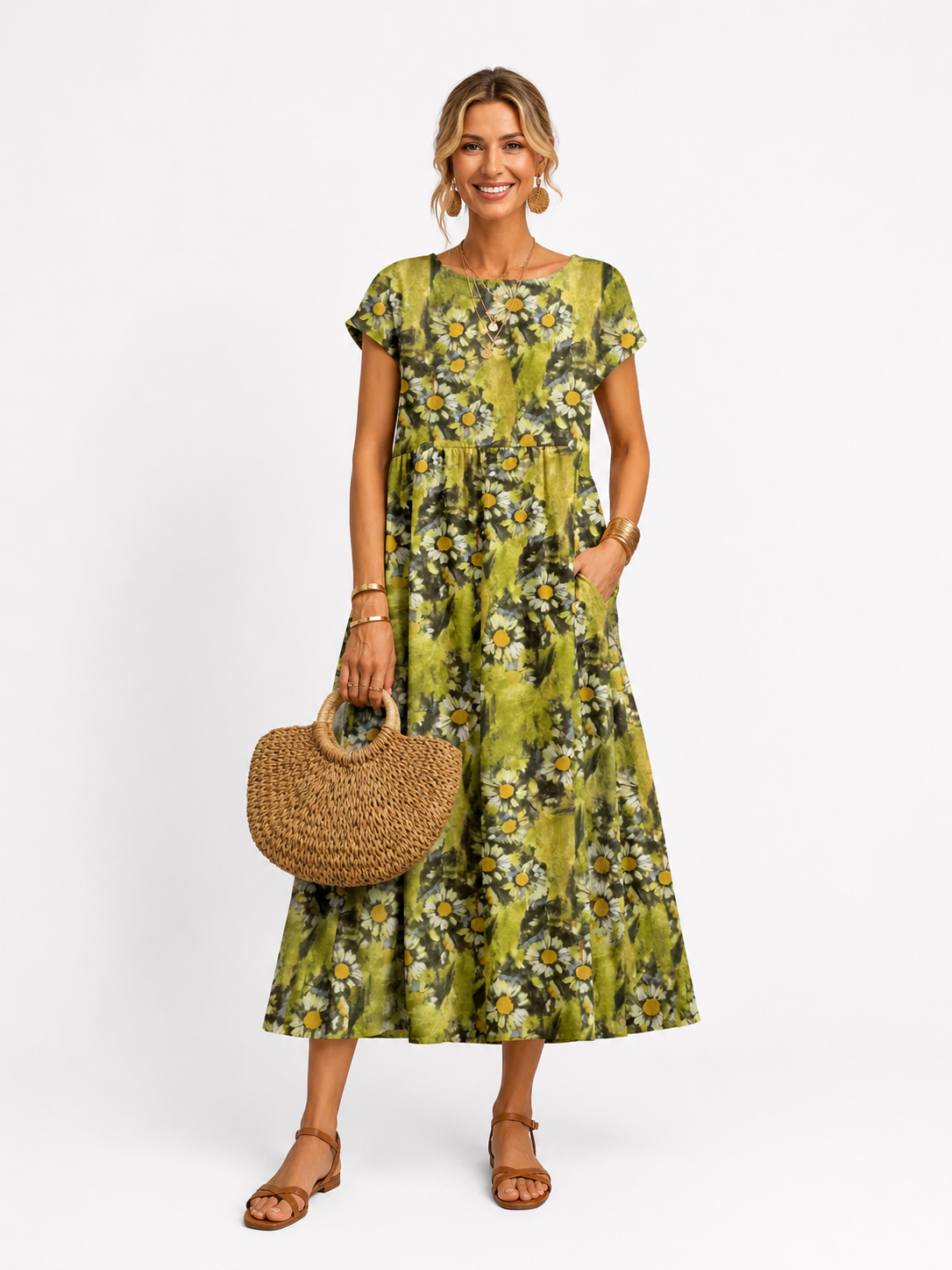 Jamison | Short Sleeve Summer Dress