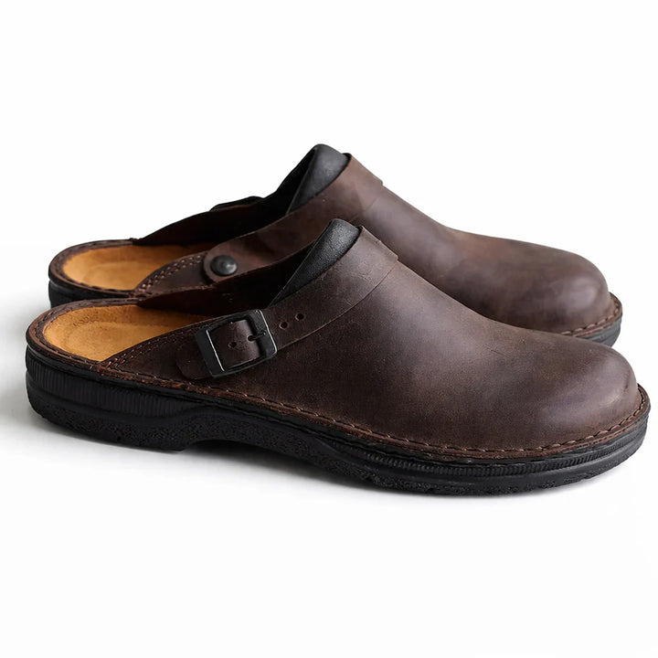 Fernando | Classic Leather Comfort Clogs