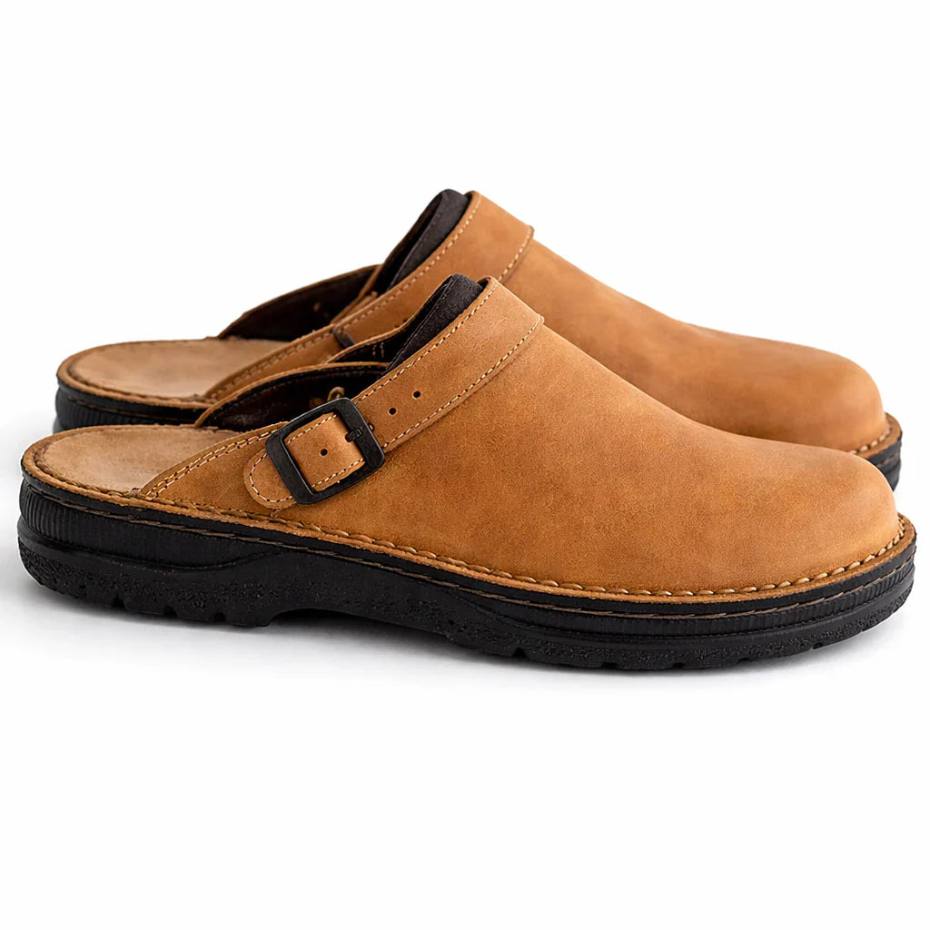 Fernando | Classic Leather Comfort Clogs