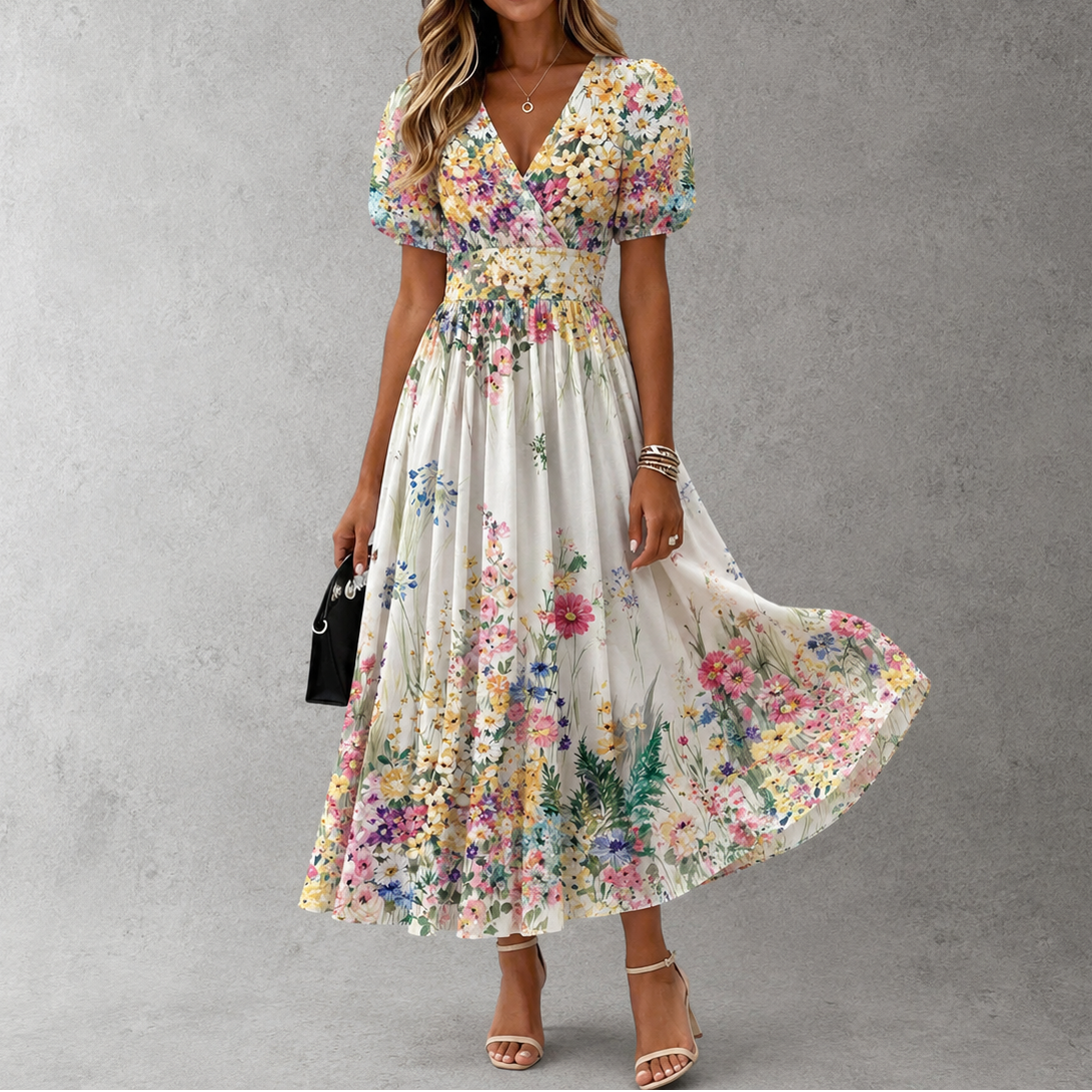 Orion | Floral Maxi Midi Dress