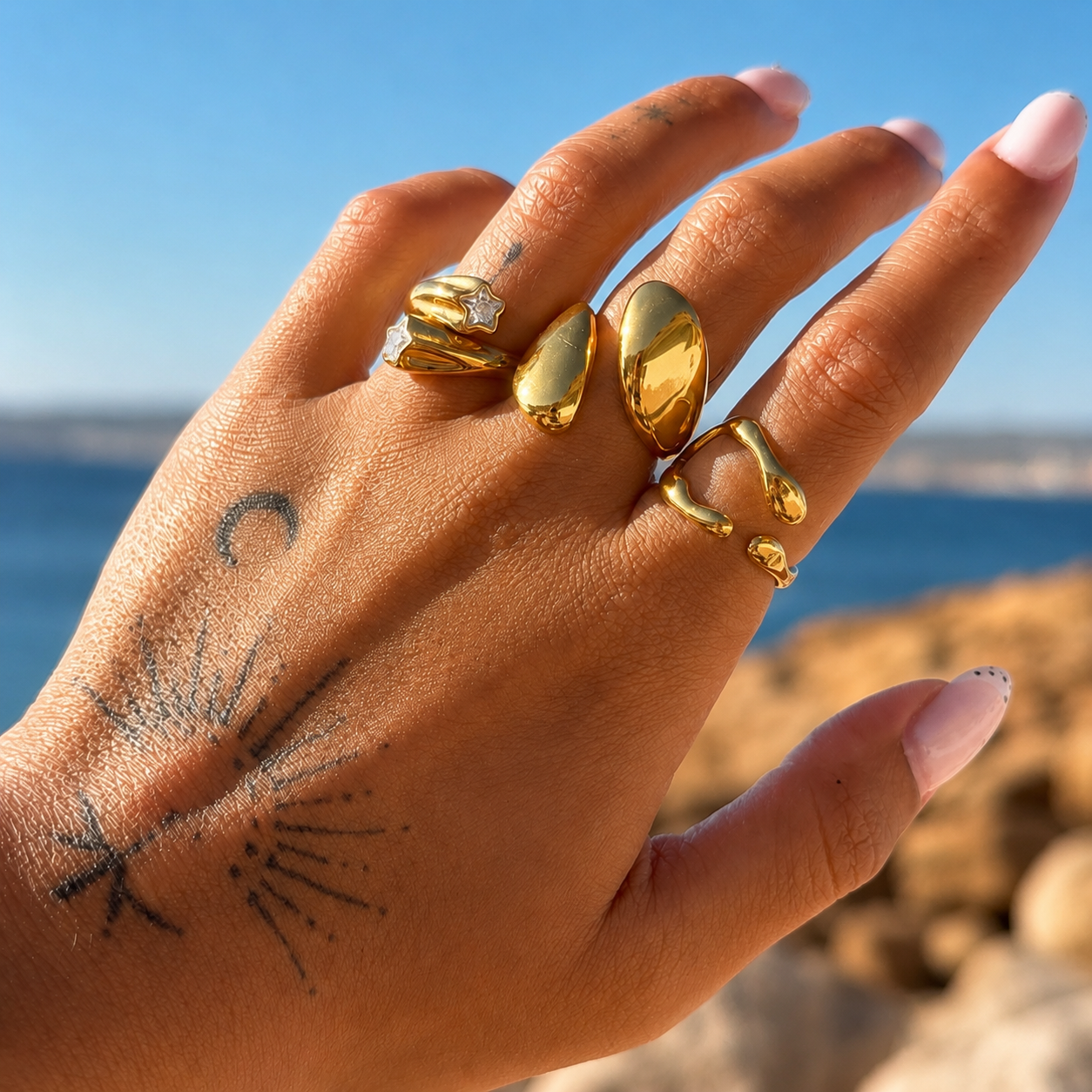 Yolanda | Sculptural Open Ring