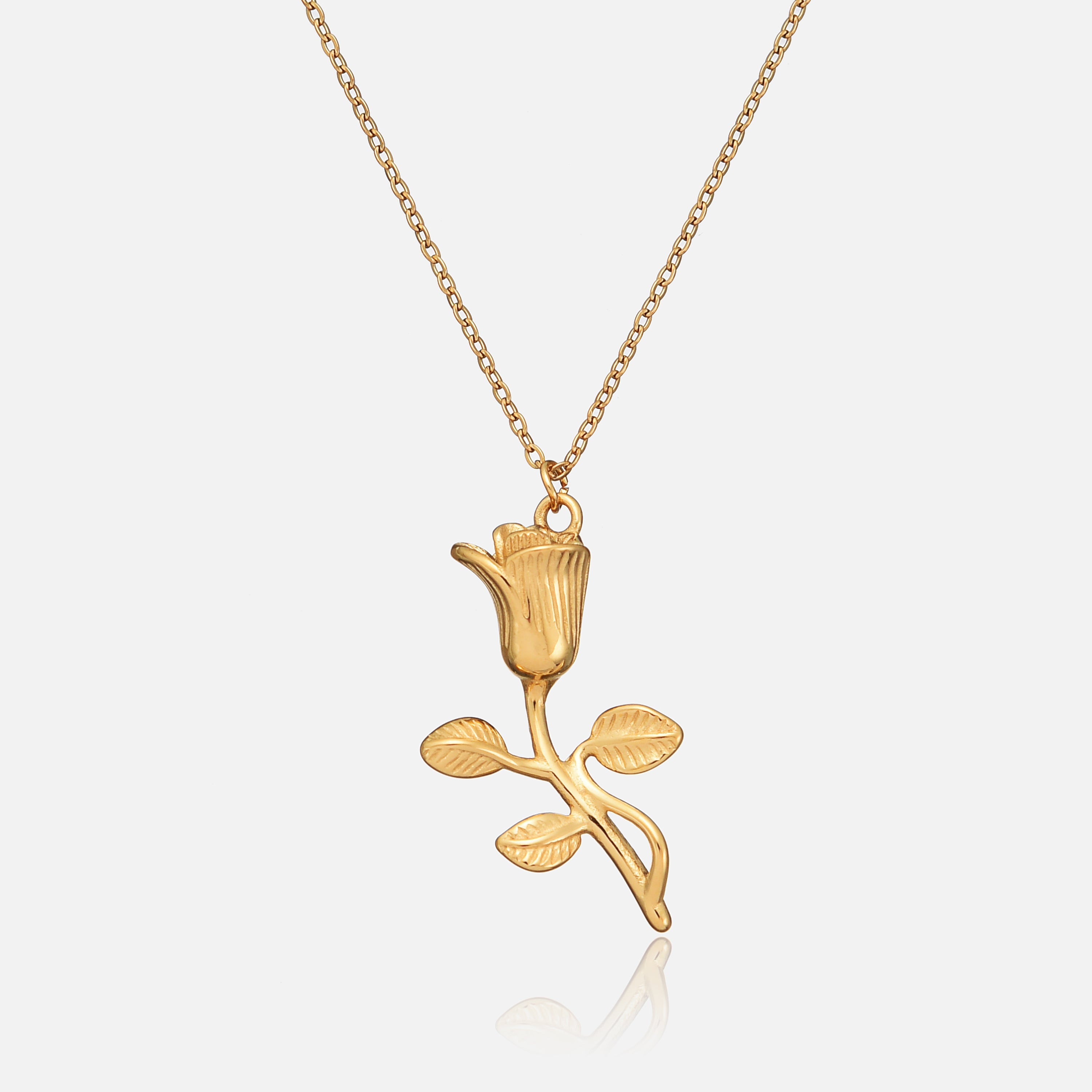 Nixie | Rose Pendant Necklace