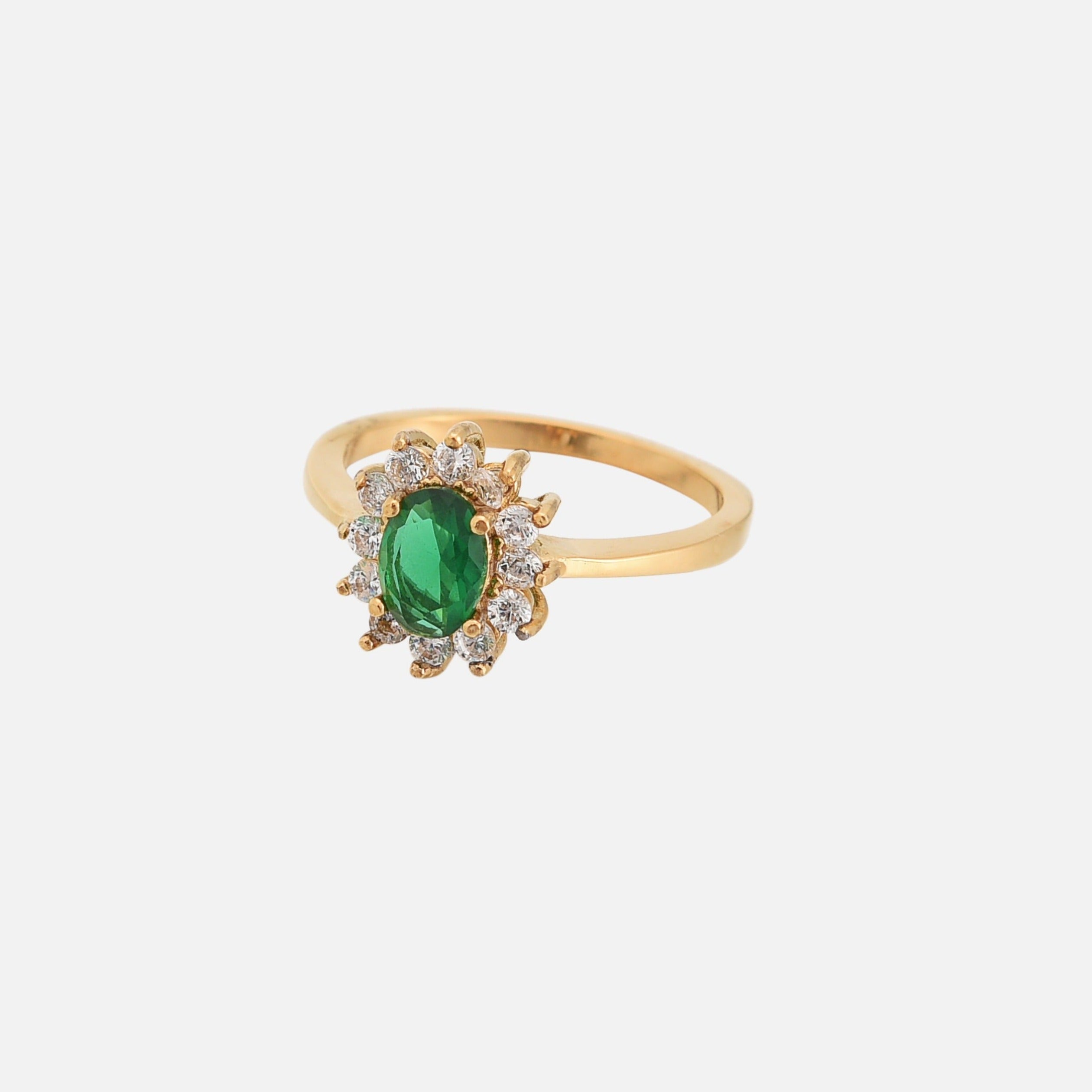 Laiyla | Saffron Gemstone Statement Ring