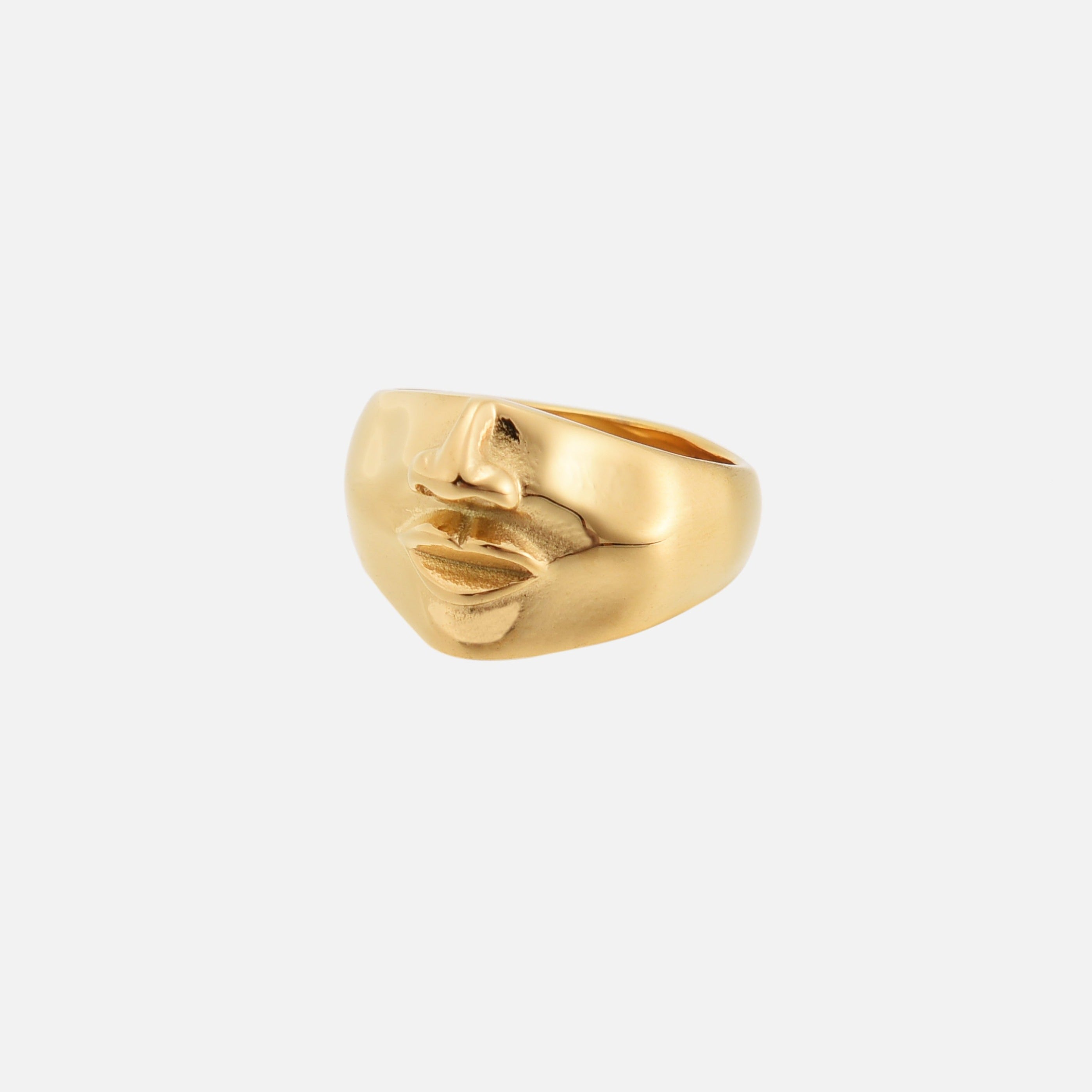 Dorinda | Vita Ring with Intricate Face Design