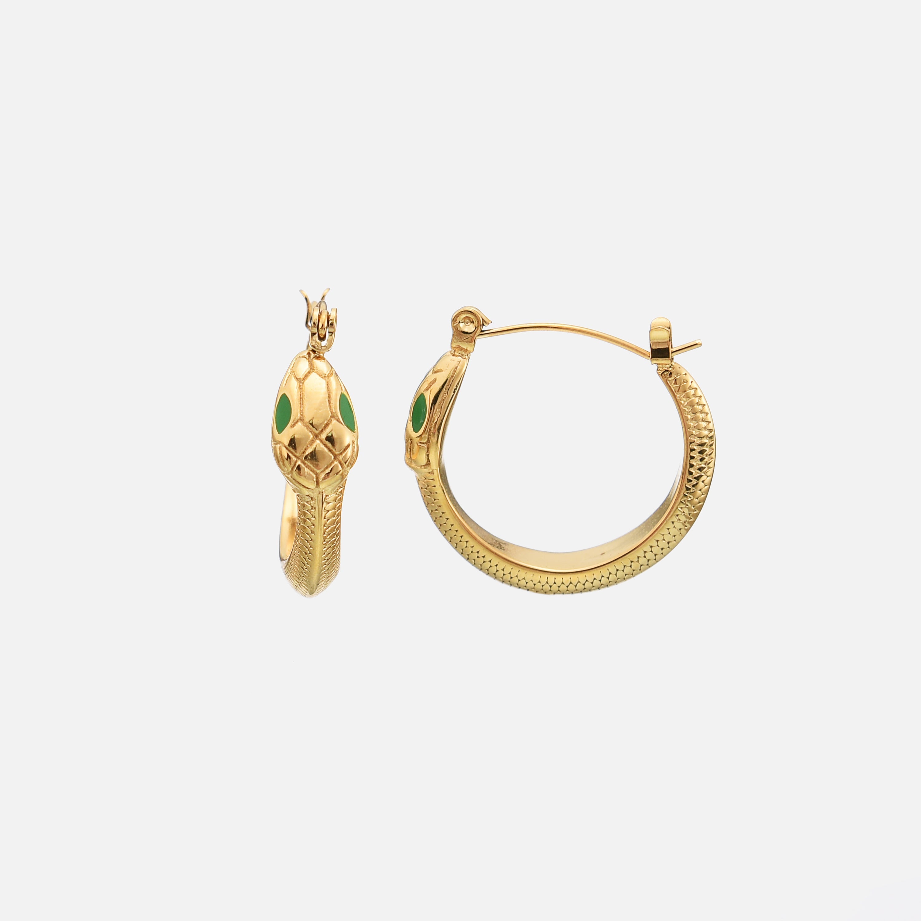 Yuliza | Snake Drop Earrings