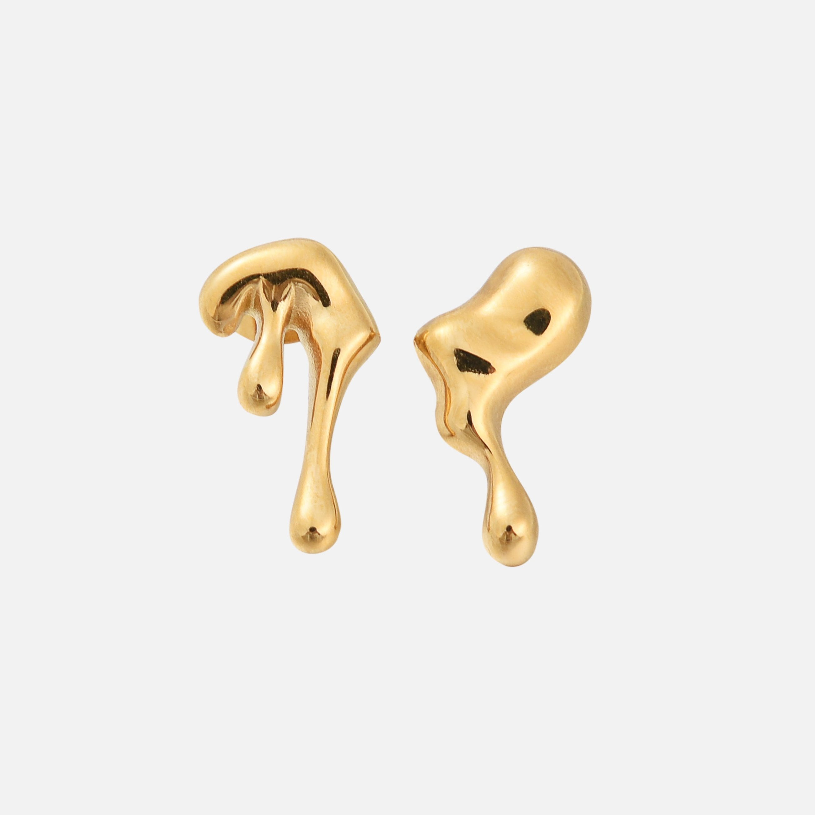 Peyton | Sculpted Teardrop Statement Earrings