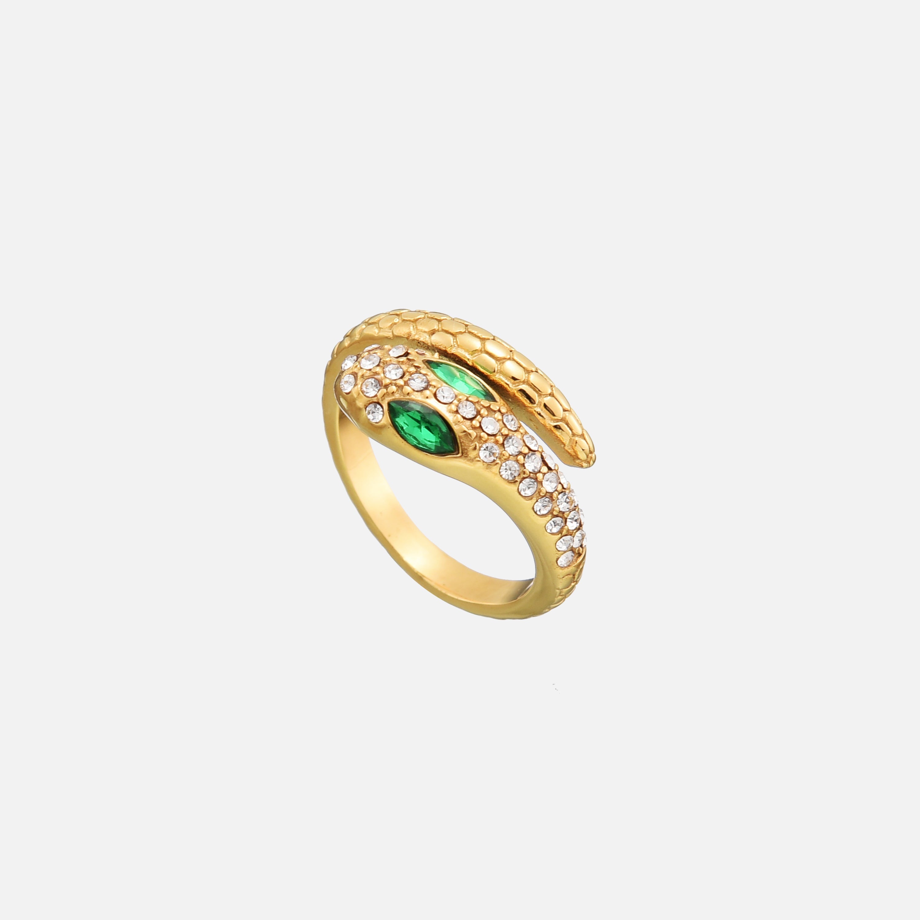 Laurine | Snake Wrap Adjustable Ring