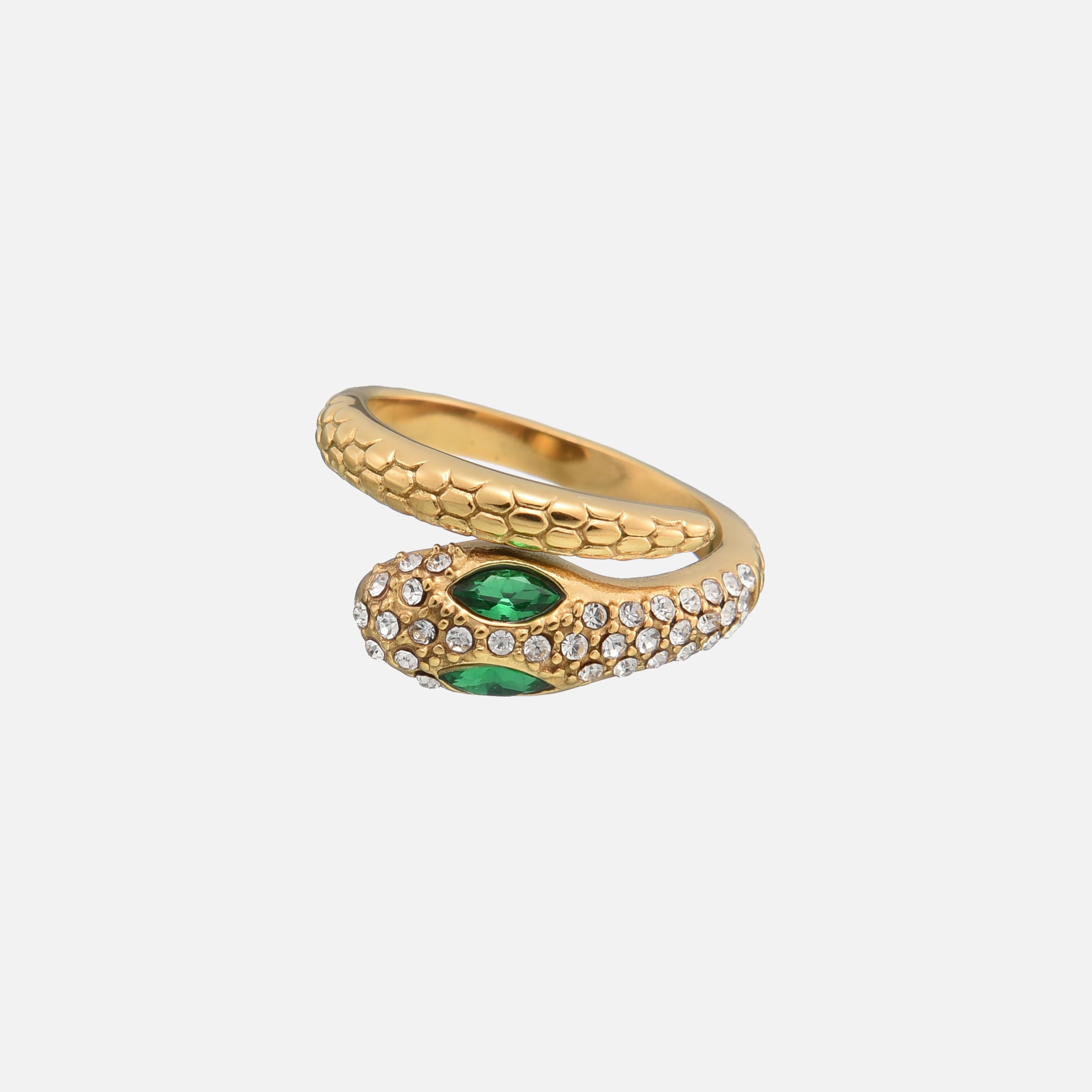 Laurine | Snake Wrap Adjustable Ring