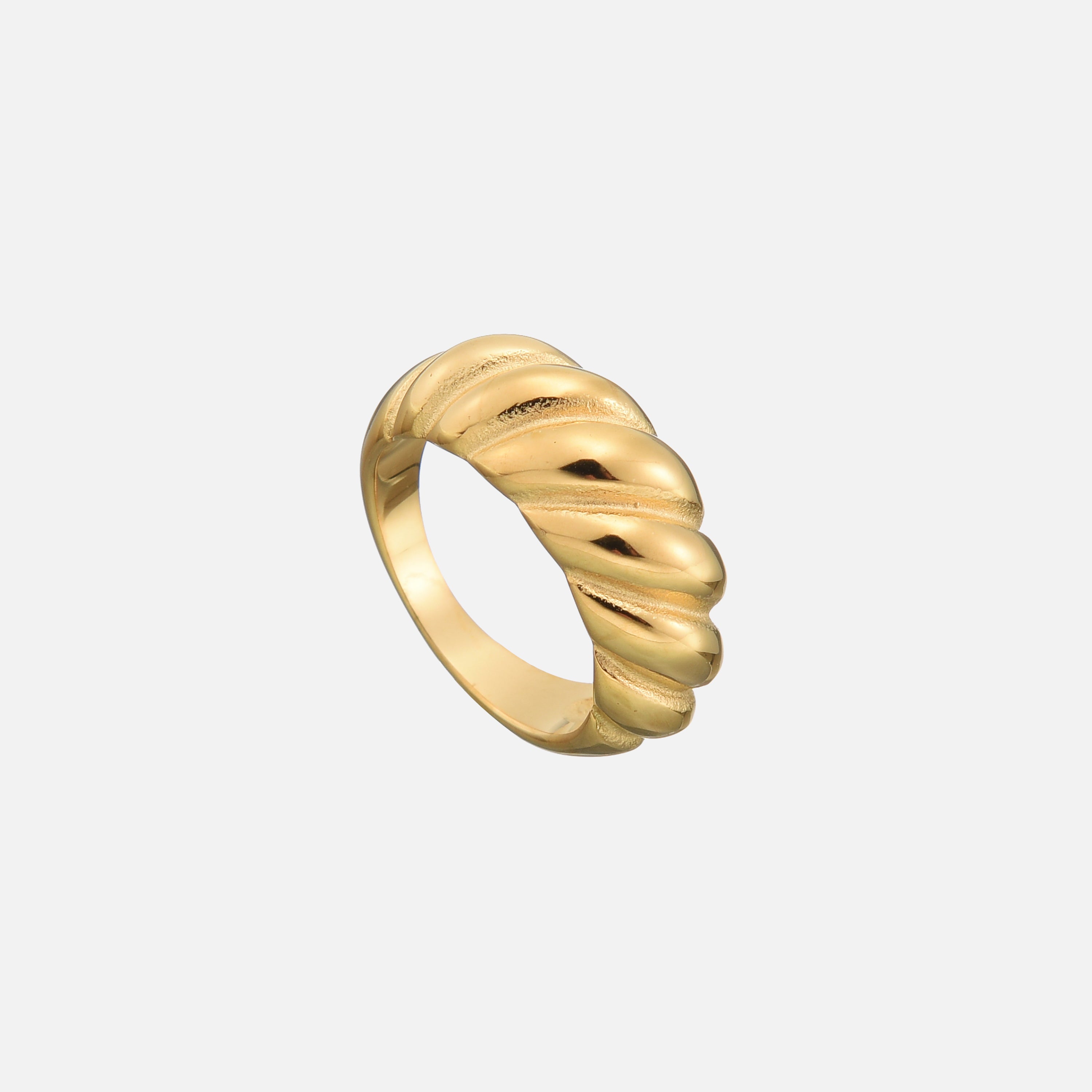Stella | 18K Gold Croissant Ring