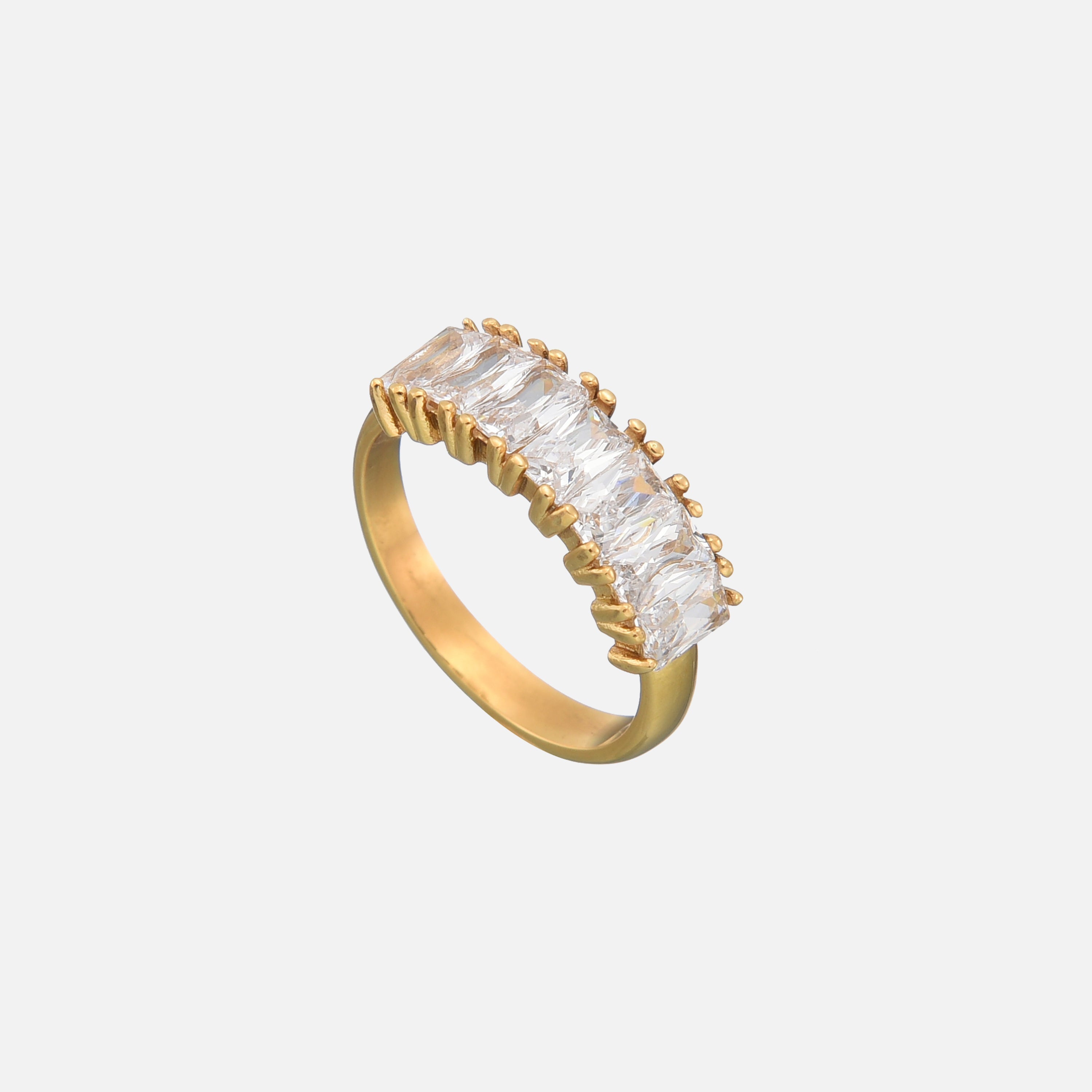 Evangelina | Stackable Shimmer Ring