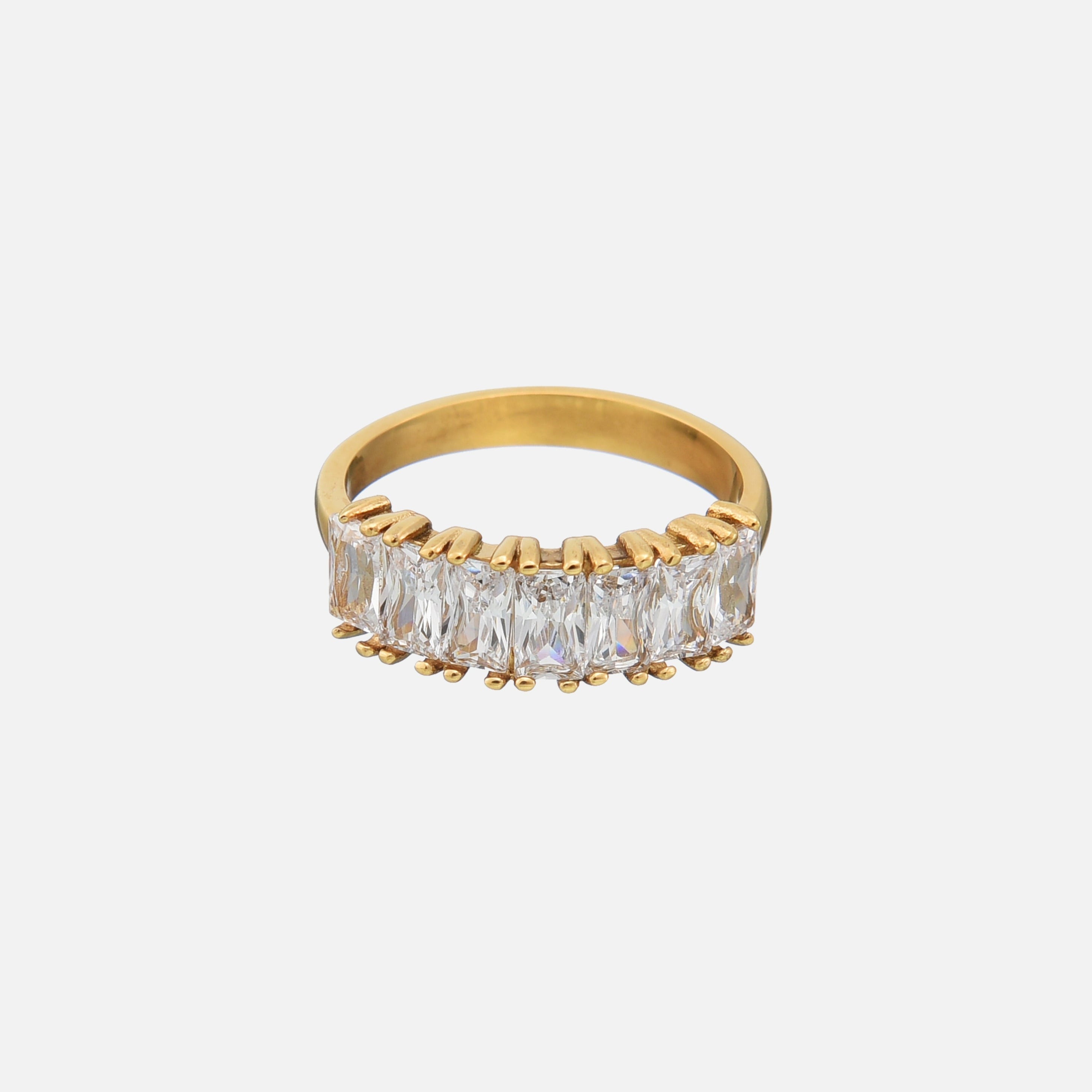 Evangelina | Stackable Shimmer Ring