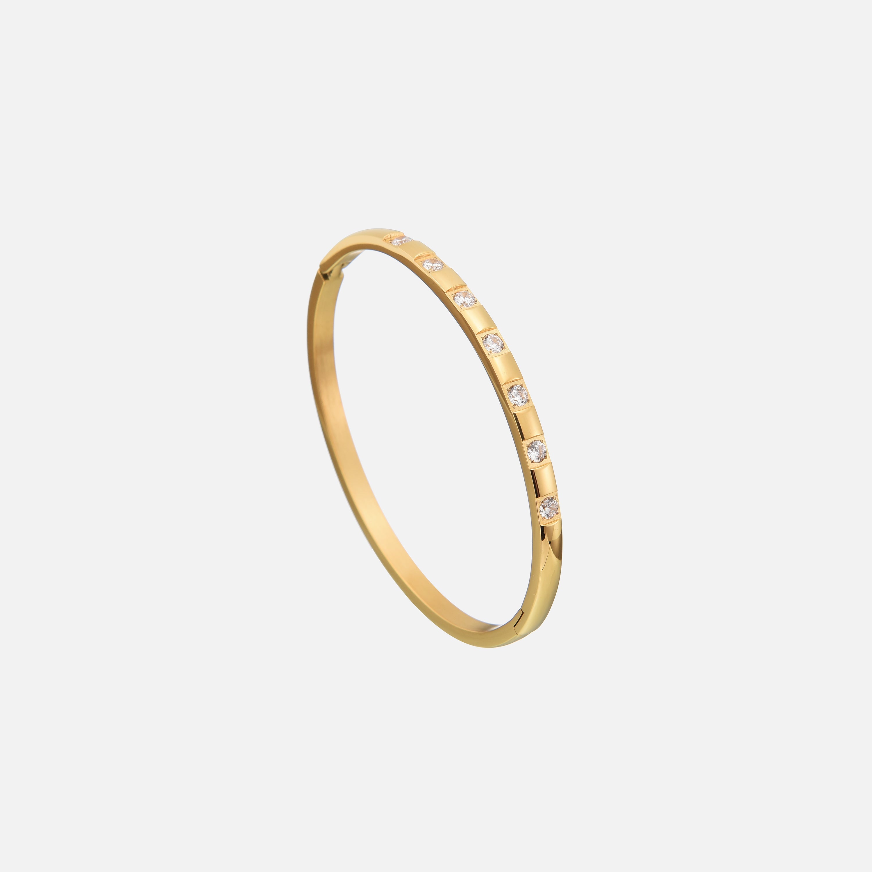 Charlotte | Sleek CZ Diamond Bracelet