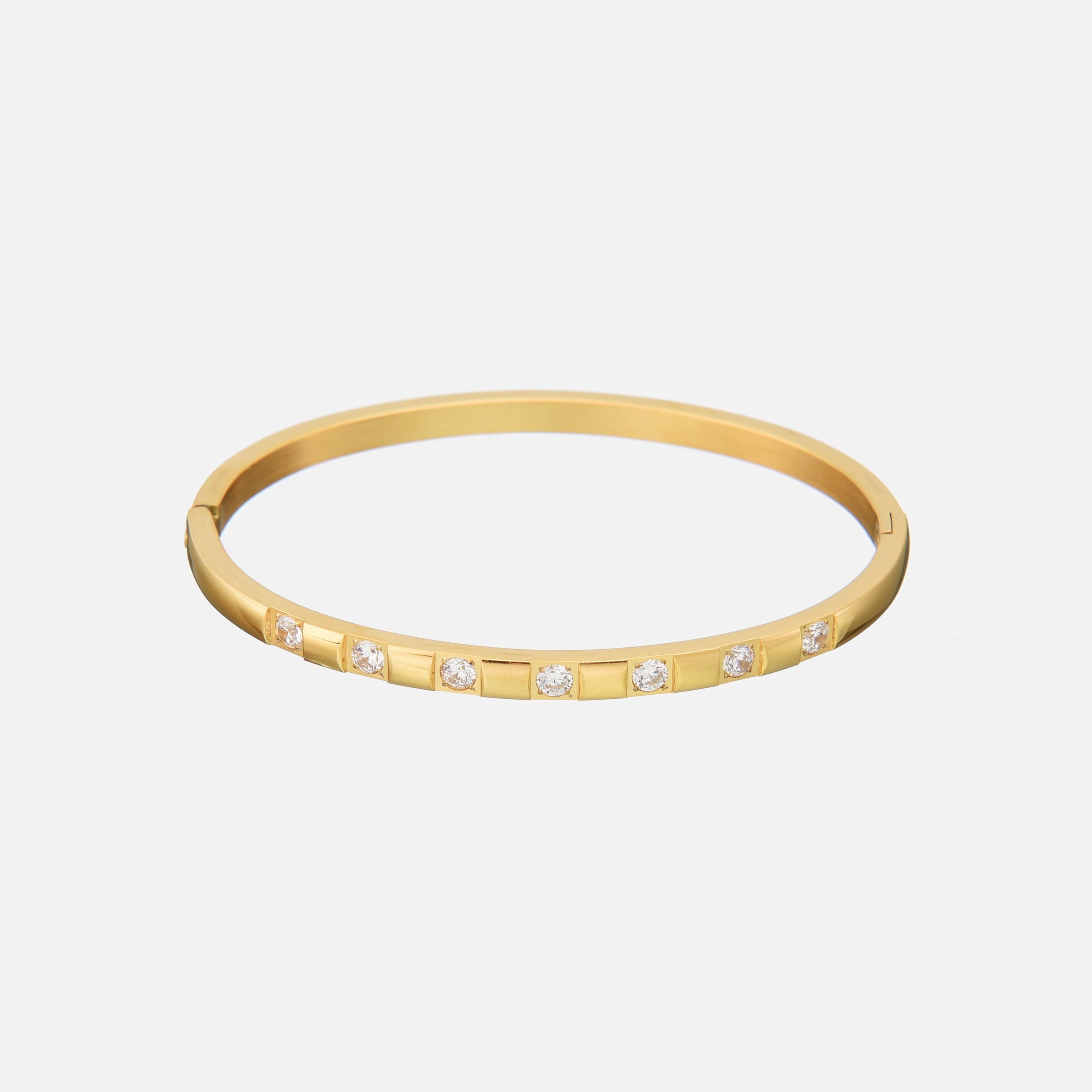 Charlotte | Sleek CZ Diamond Bracelet