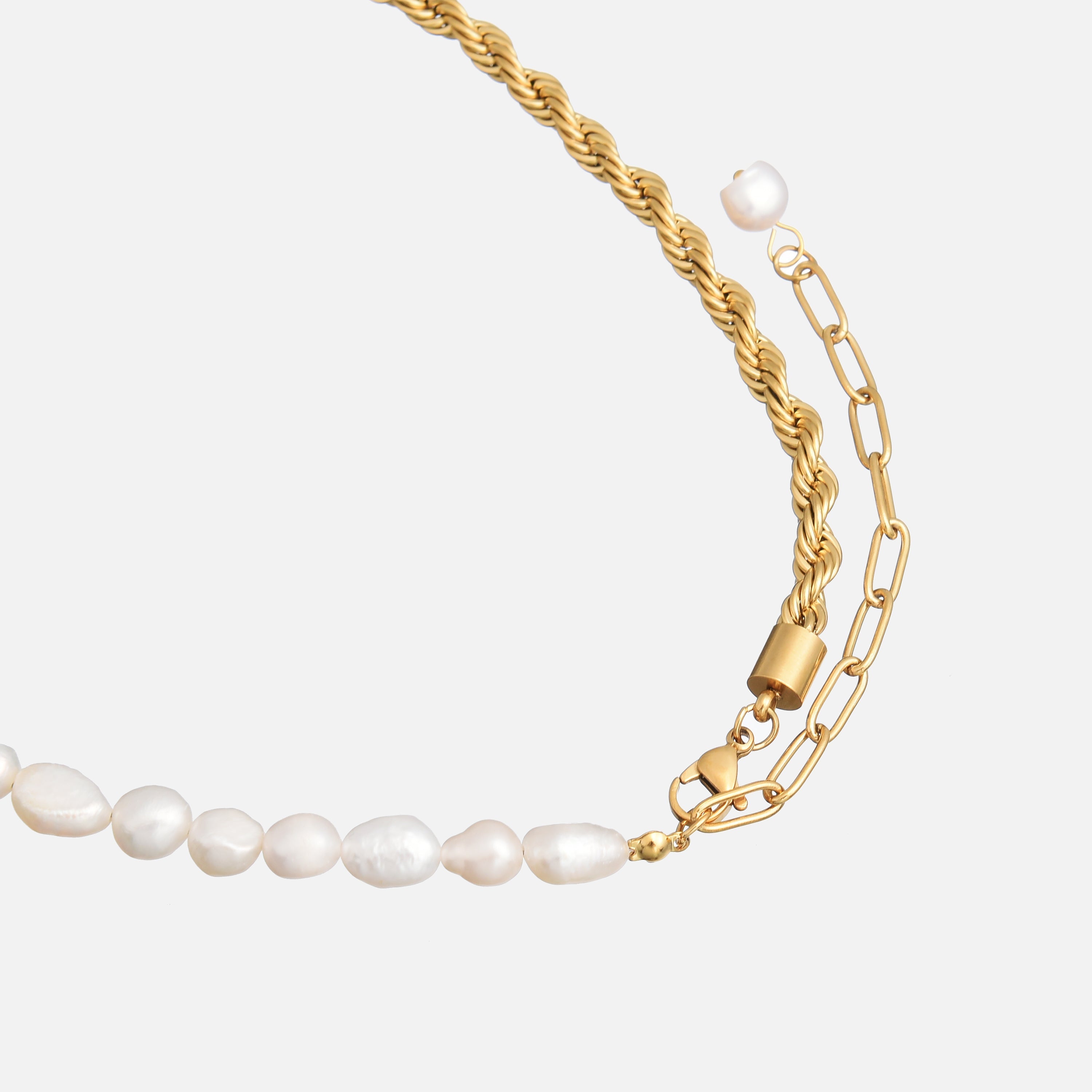 Jenna | Pearl Statement Necklace