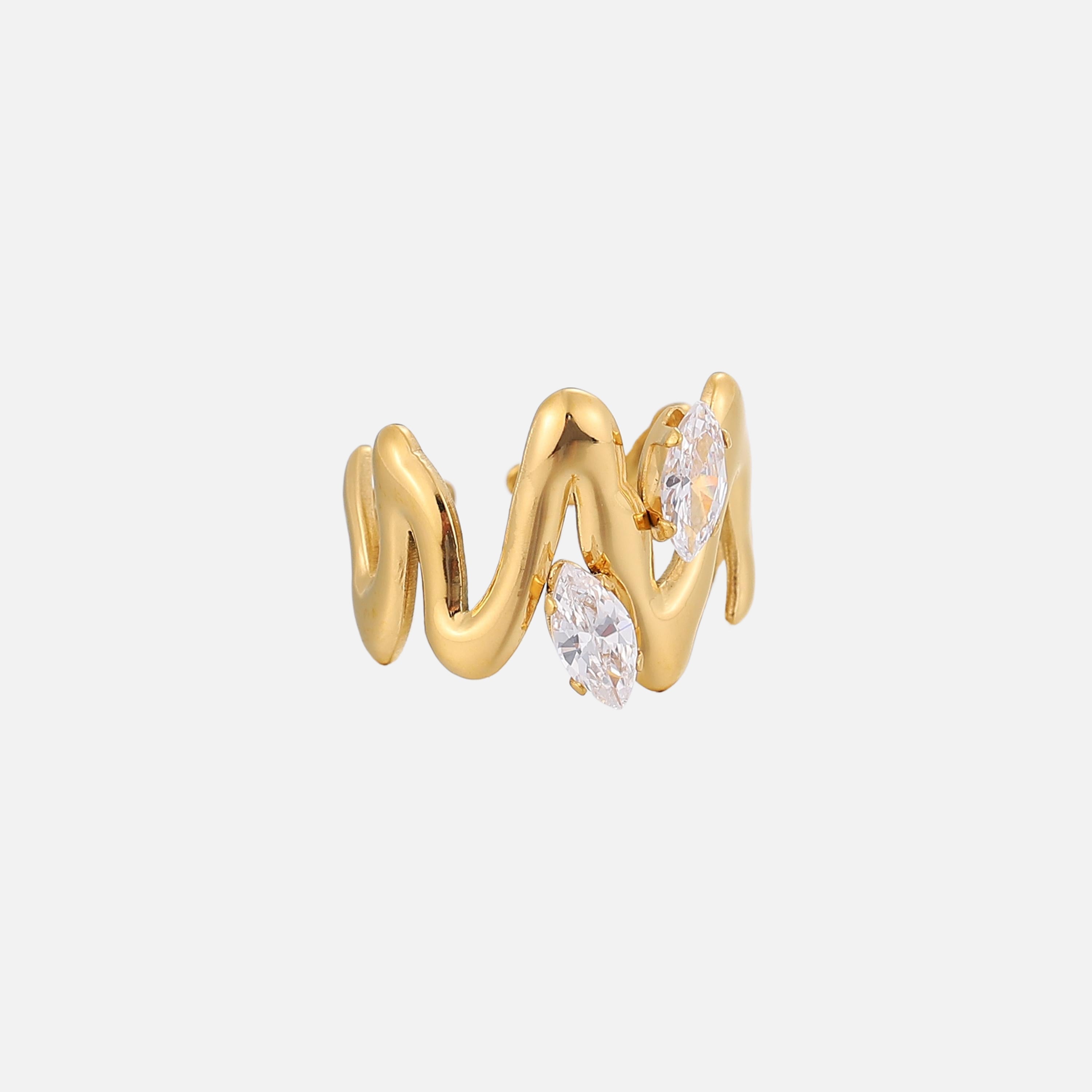 Vergie | Twirl Adjustable Ring