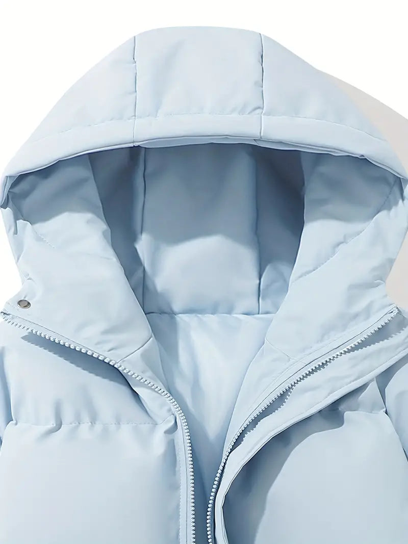 Céleste | Quilted Hooded Insulated Winter Jacket