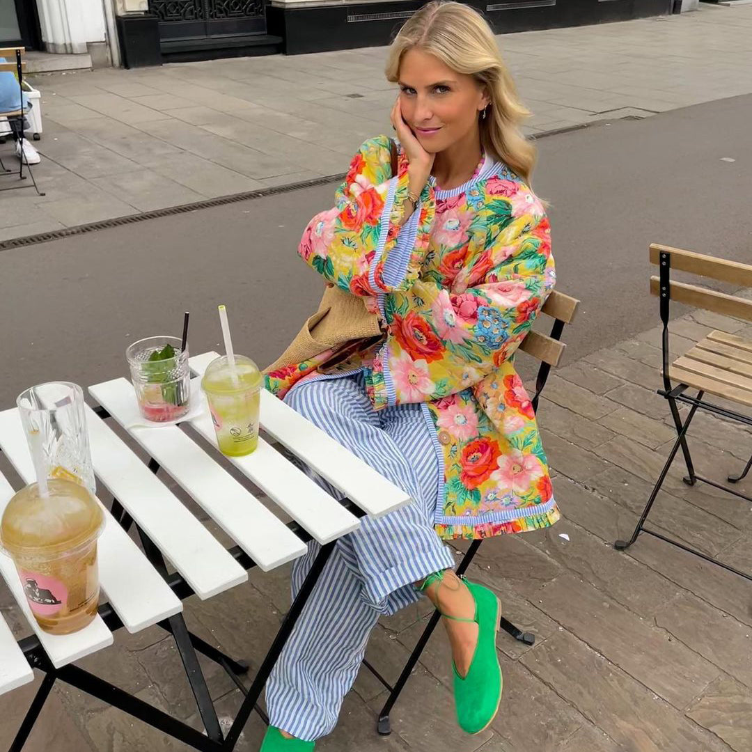 Vivienne | Bold Printed Statement Jacket