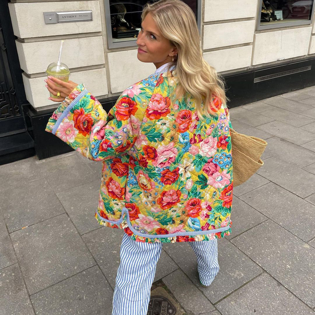 Vivienne | Bold Printed Statement Jacket