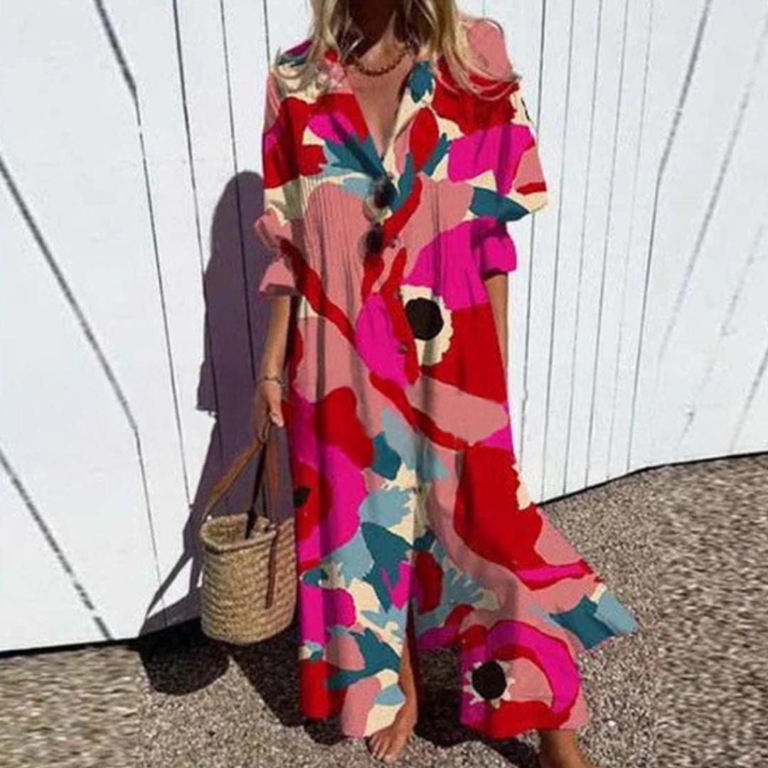 Umbriel | Floral Maxi Dress