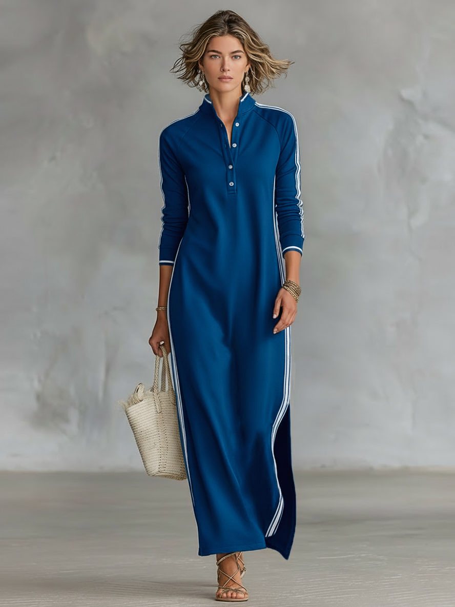 Suki | Maxi Shirtdress in Black