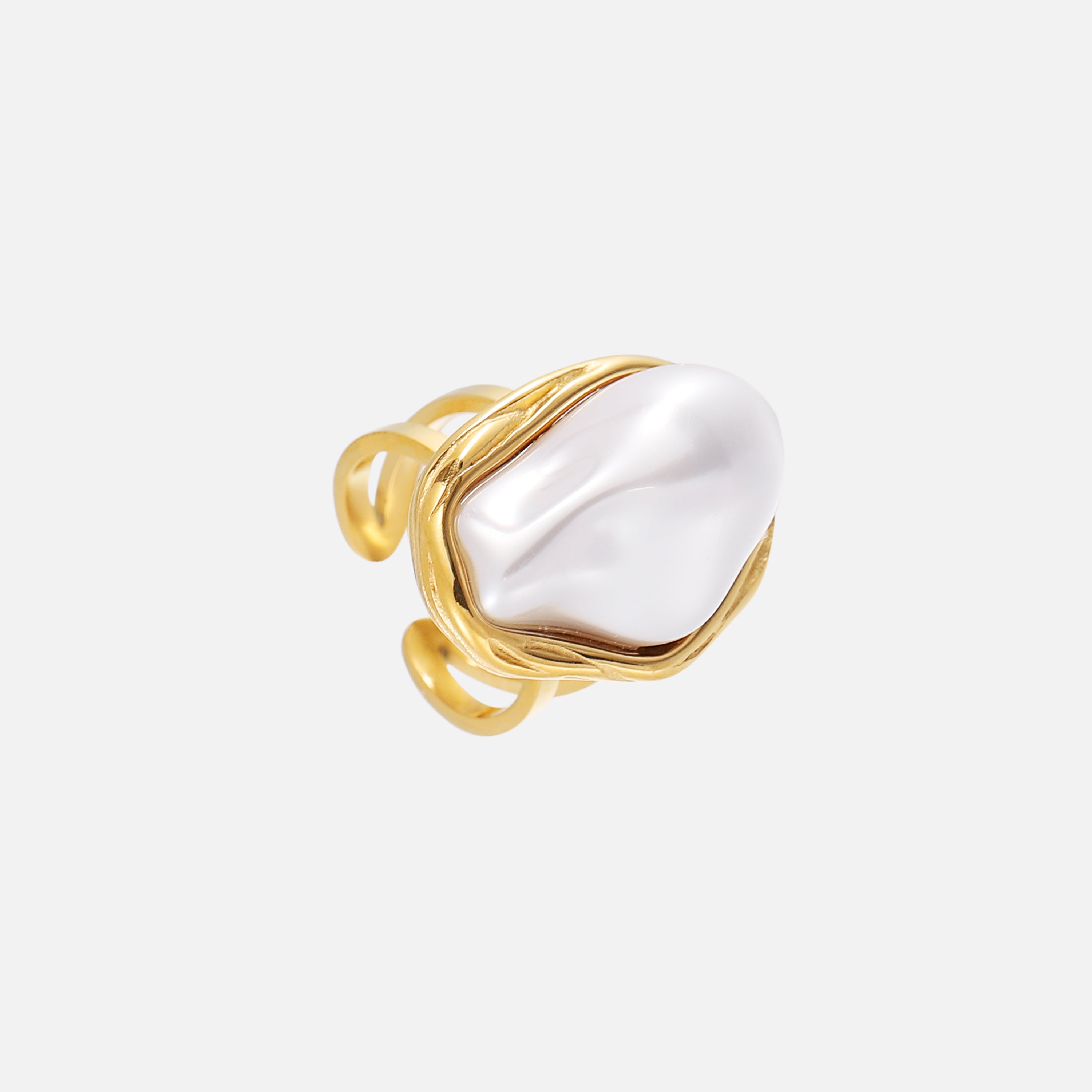 Marigold | Adjustable Pearl Ring