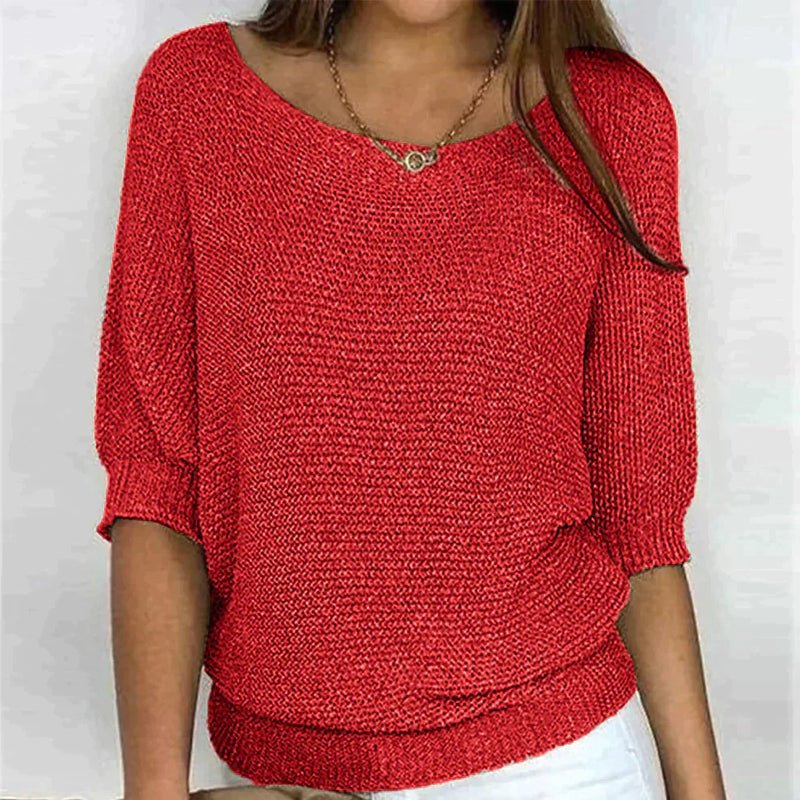 Marisol | Cosy Crew-Neck Knit Top