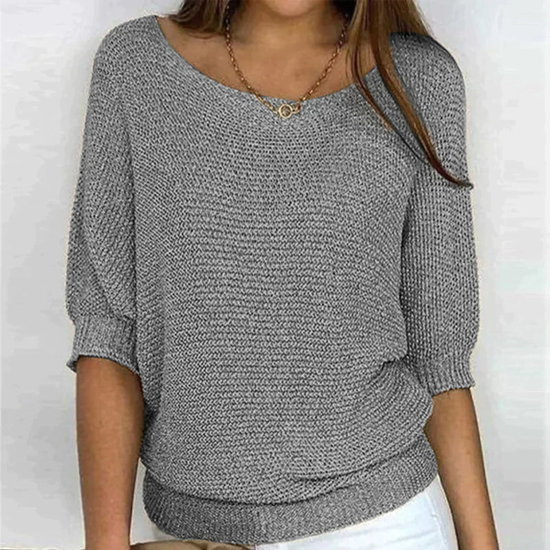 Marisol | Cosy Crew-Neck Knit Top
