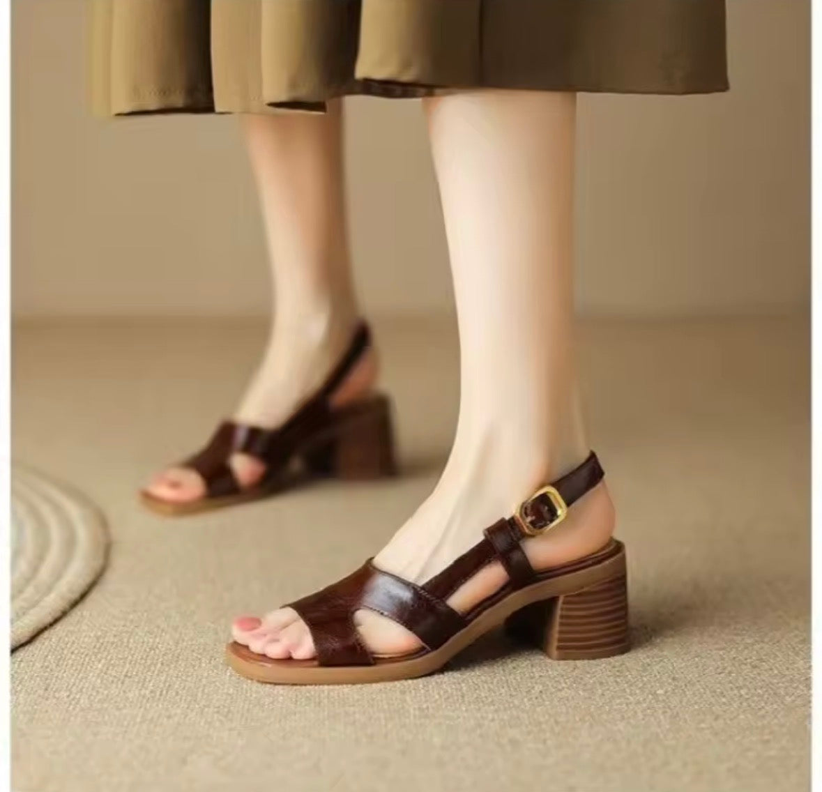 Yasmin | Orthopedic Comfort Block Heel Sandals