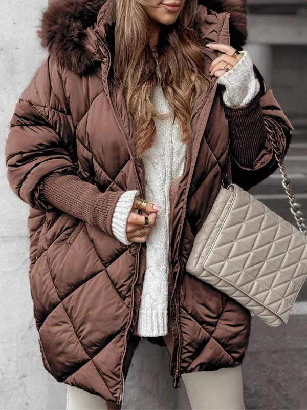 Vivienne | Quilted Luxe Insulated Winter Jacket
