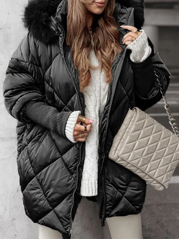 Vivienne | Quilted Luxe Insulated Winter Jacket