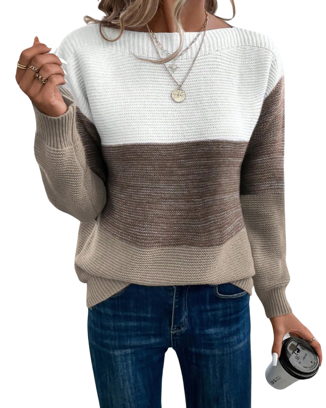 Camille | Soft Fade Ombré Knit Jumper