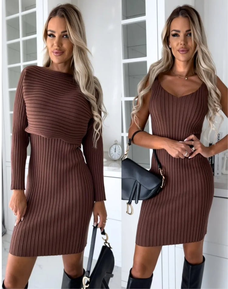 Celeste | Ribbed Knit Two-Piece Set